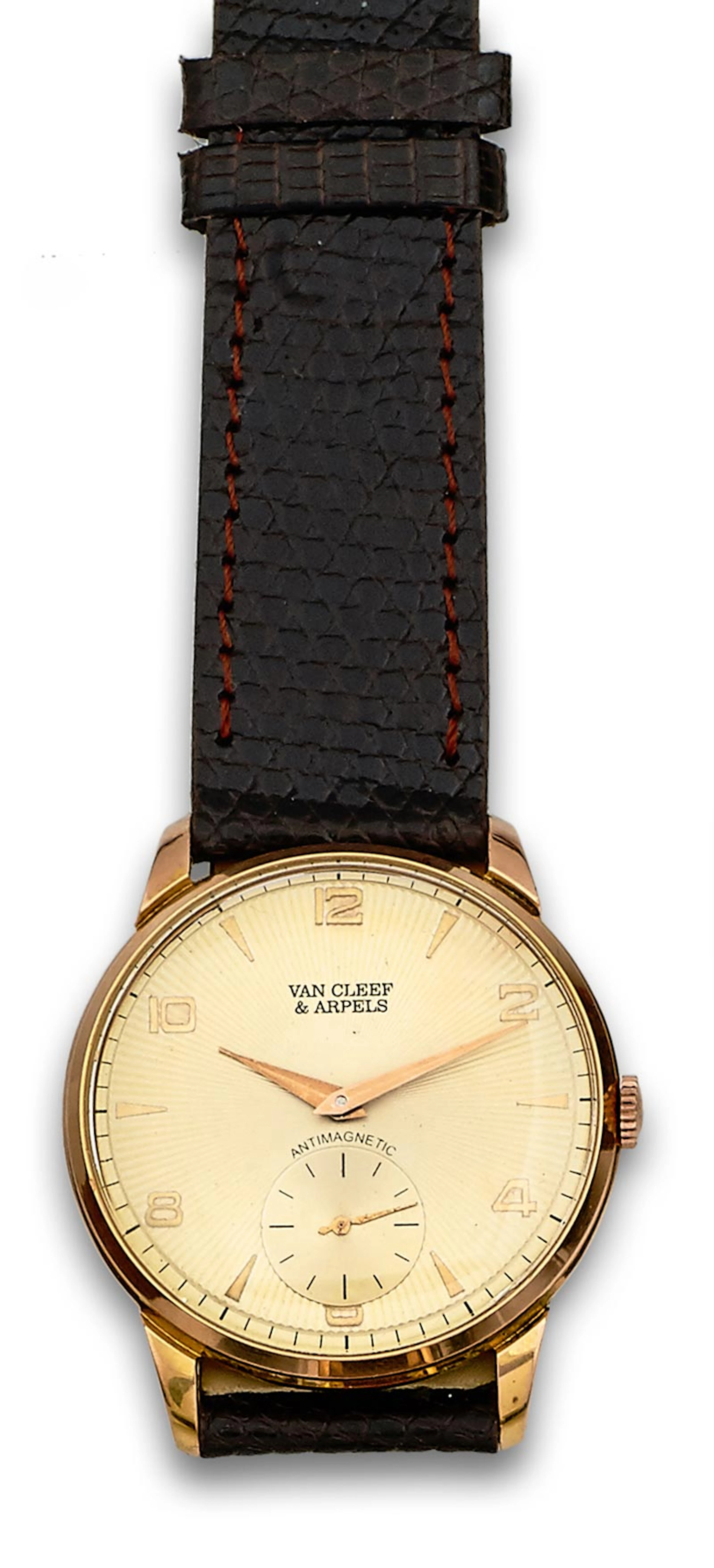 Reloj VAN CLEEF & ARPLES ,Vintage,antimagnetic. laminado en oro .