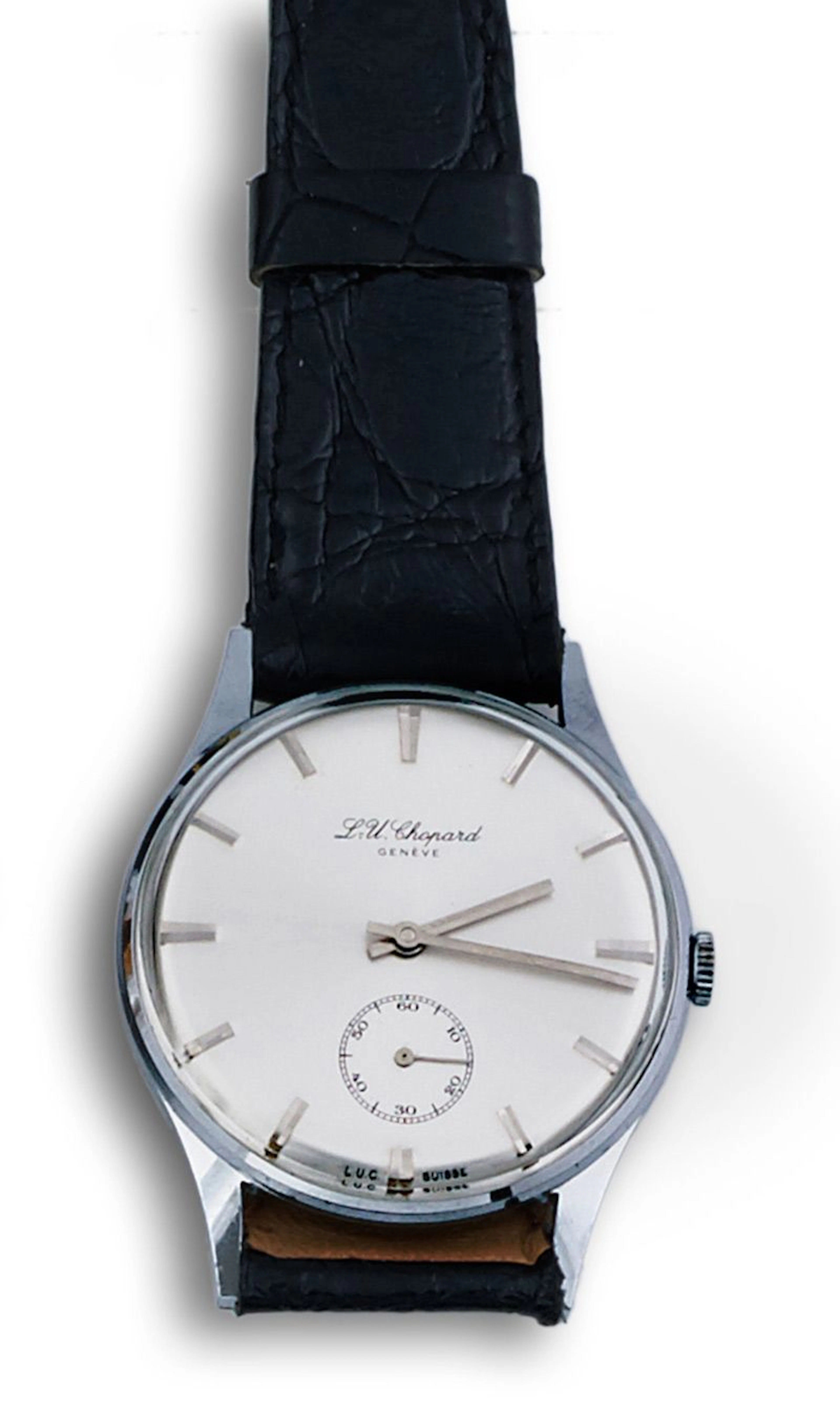 Reloj de pulsera CHOPARD aos 50 en acero.