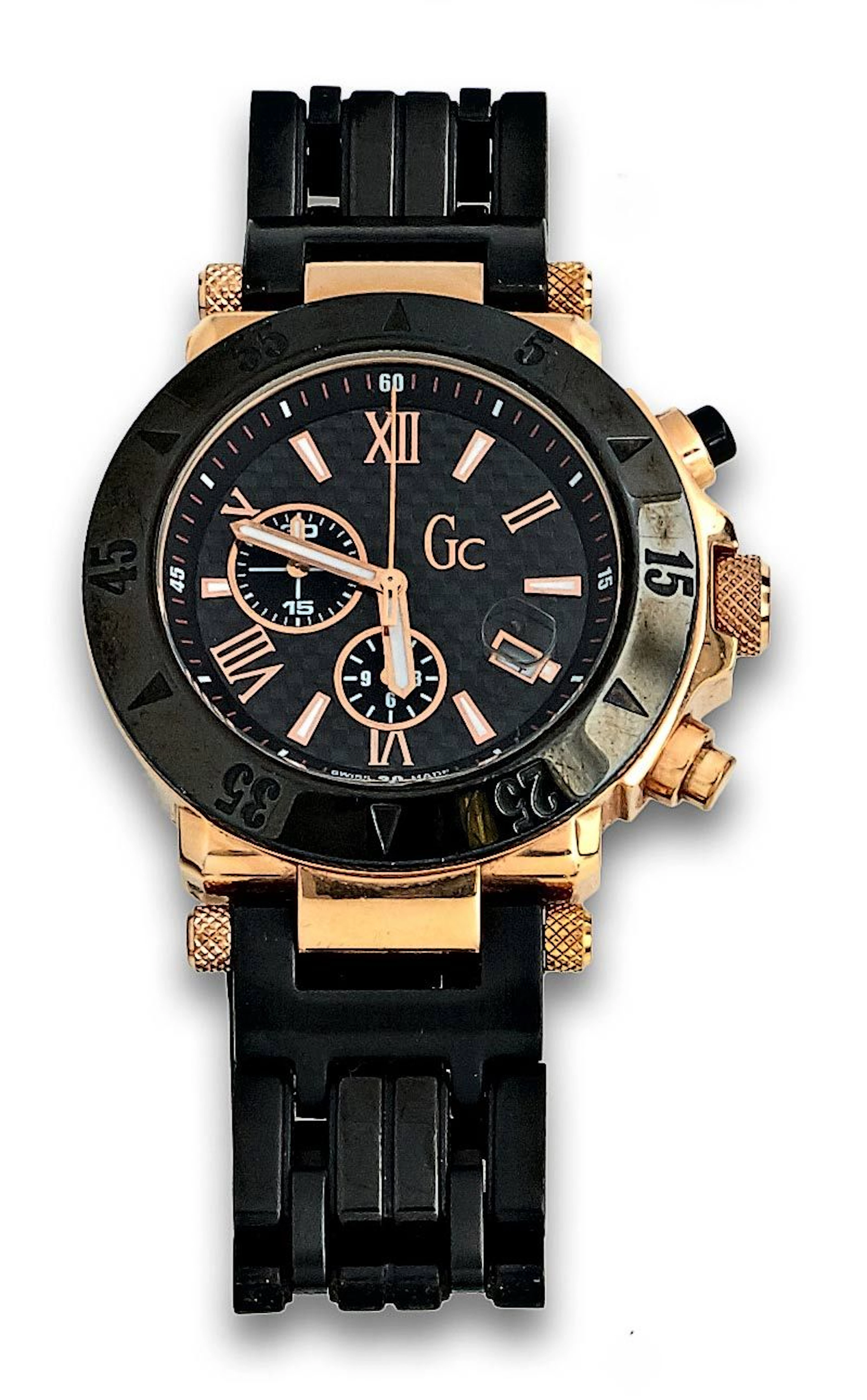 Reloj pulsera caballero GC (Guess Collection) en acero con tratamiento