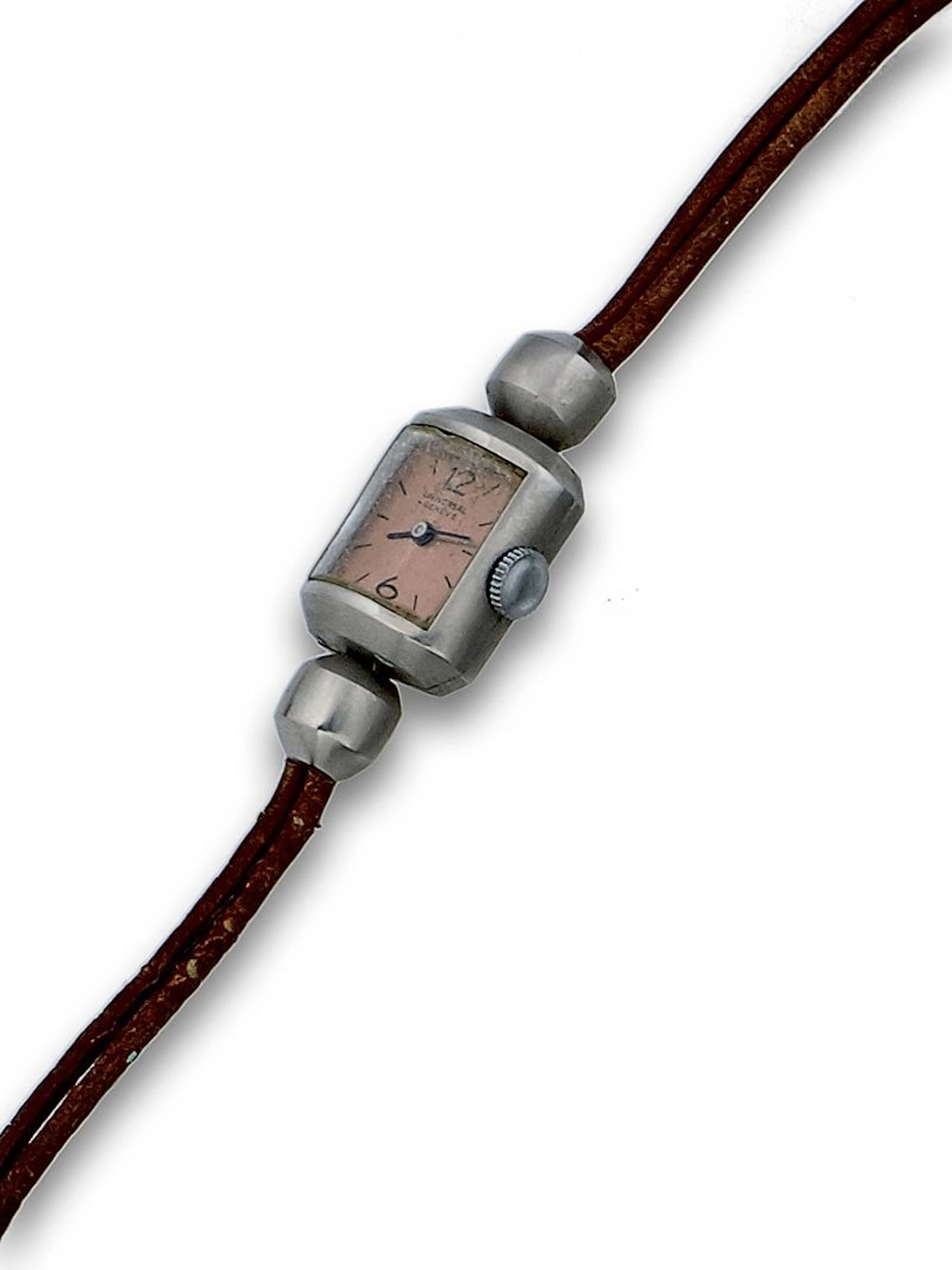 Reloj UNIVERSAL GENEVE Art-Dec en acero. N 652161