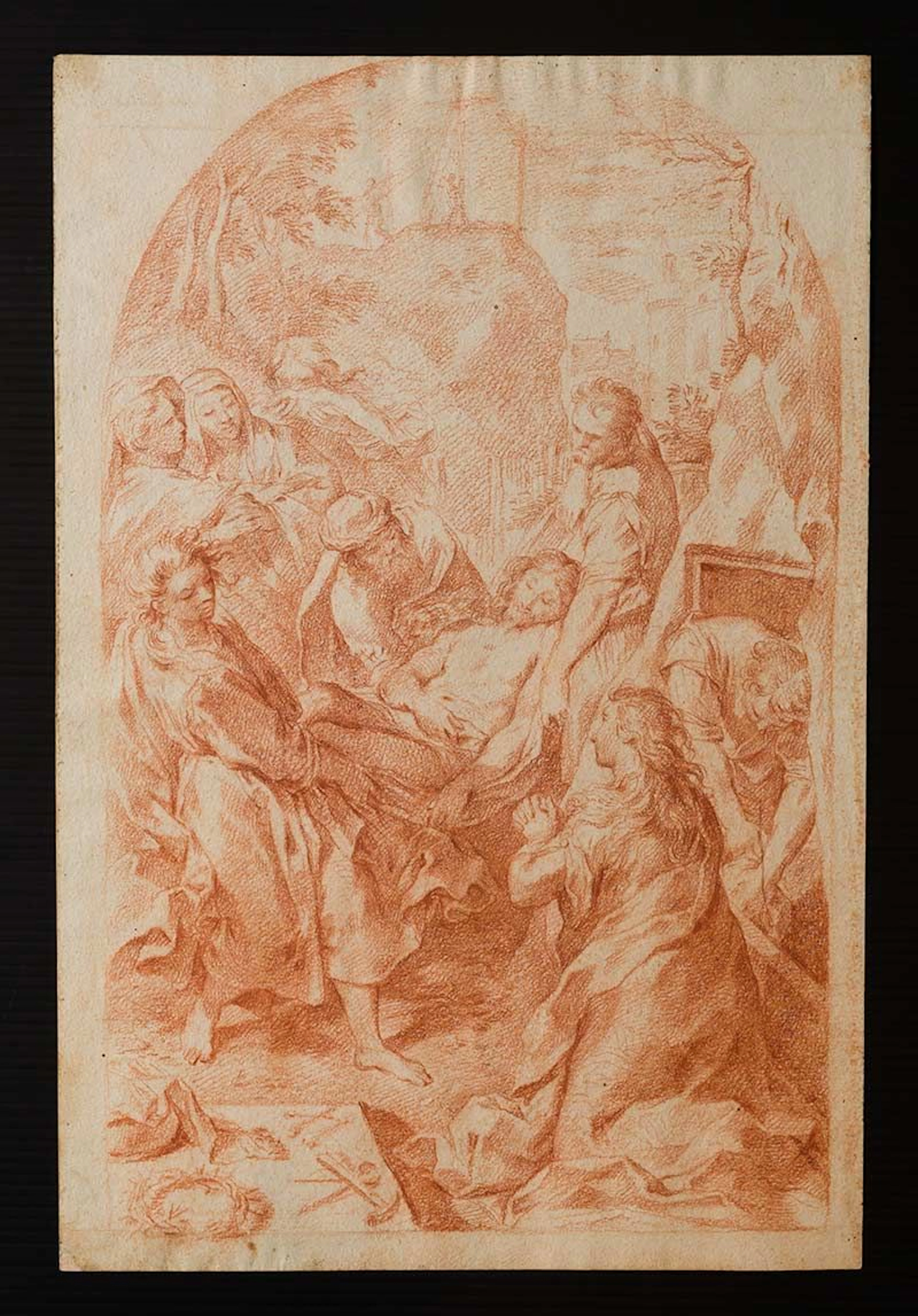 JACOB FREII, más conocido como GIACOMO FREY (1681 - 1752). Entierro