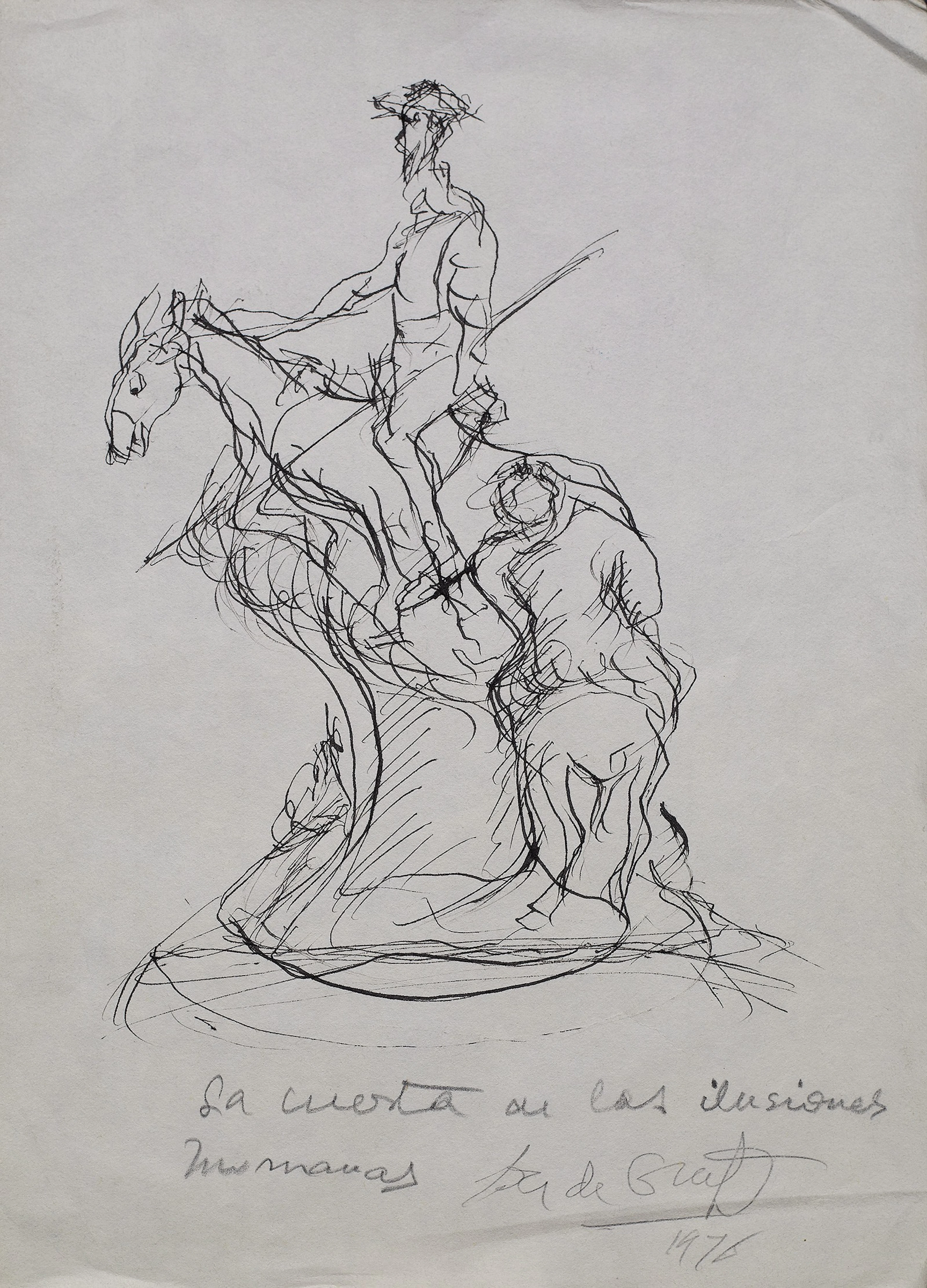 JOSÉ GUTIÉRREZ SOLANA (Madrid, 1886 - 1945) Máscaras diablos bailando
