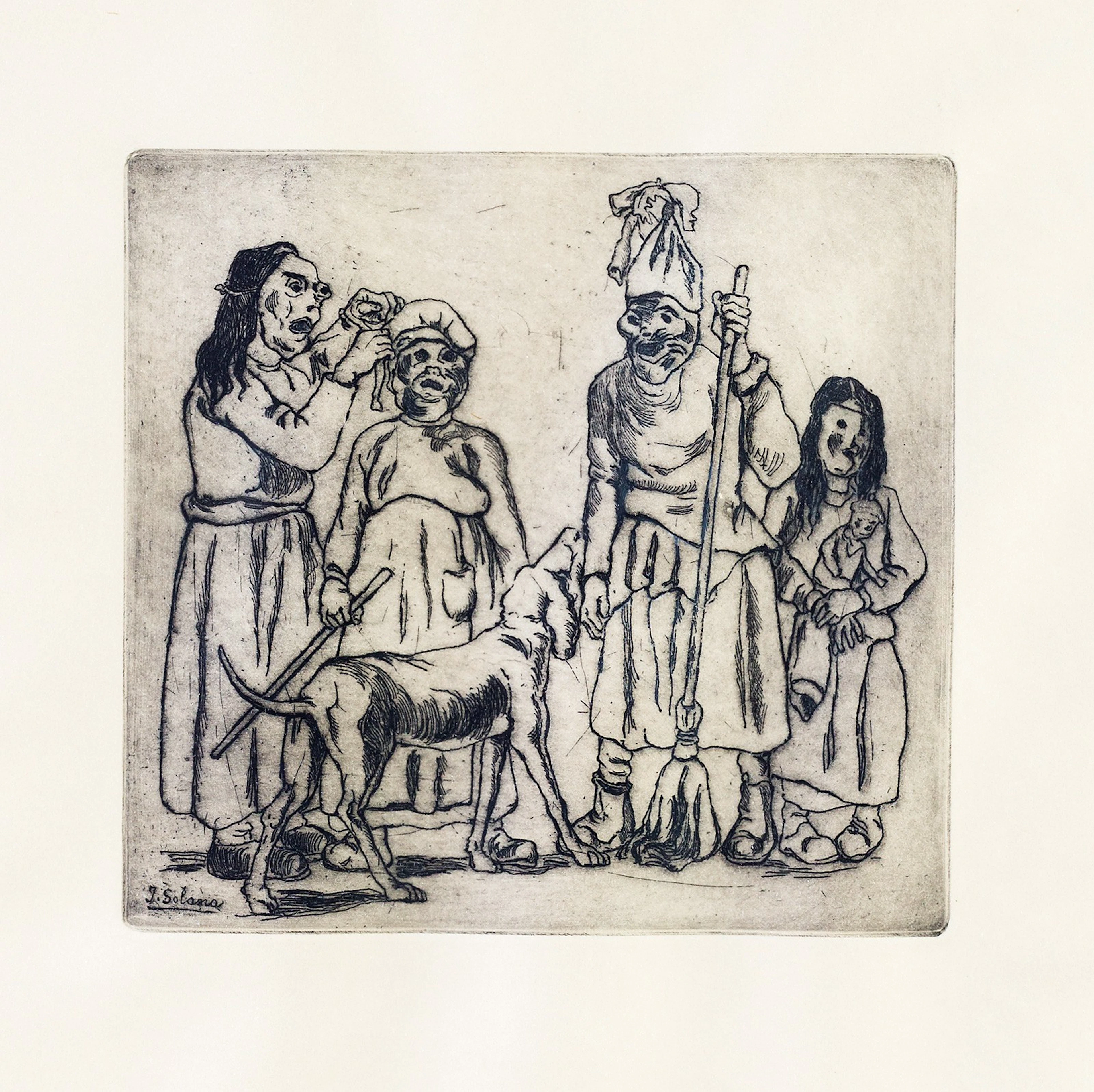 FRANCISCO MATEOS (Sevilla, 1894 - Madrid, 1976) Como el viento, 1973