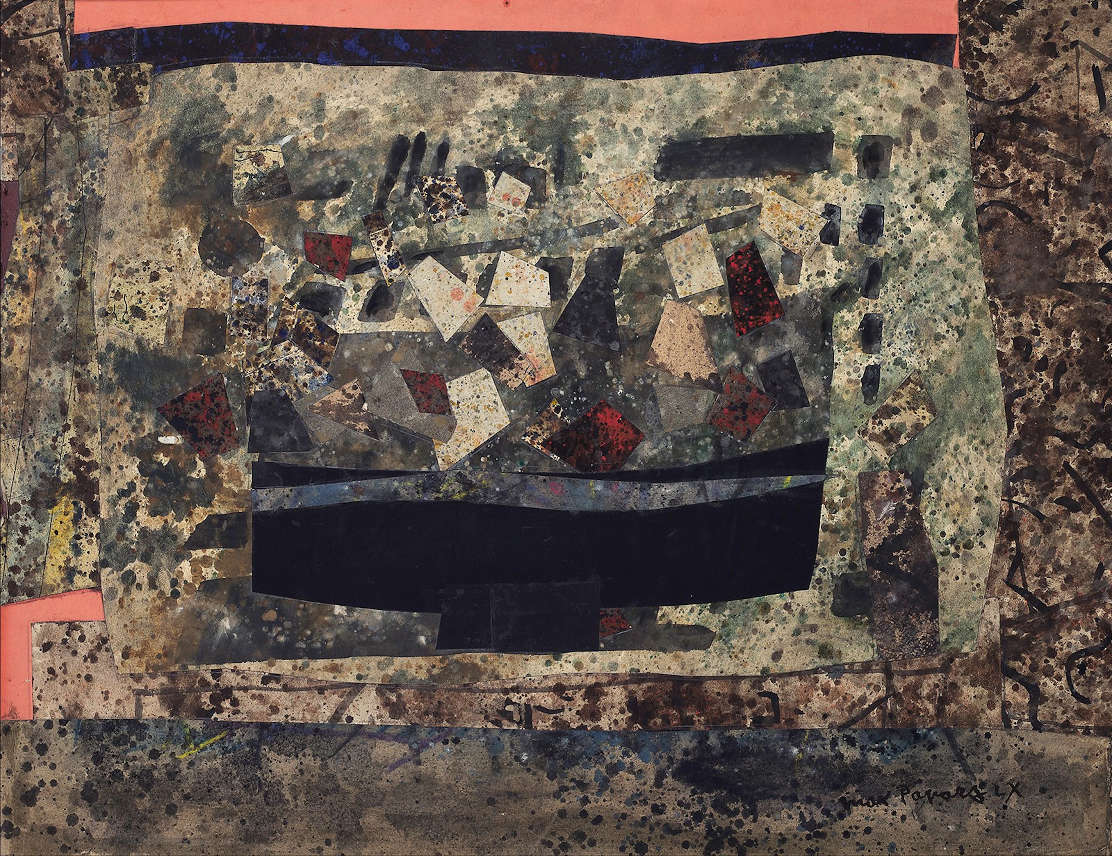 ÁNGEL ALONSO (Laredo, 1923 - París, 1994) Enfance chem, 1990