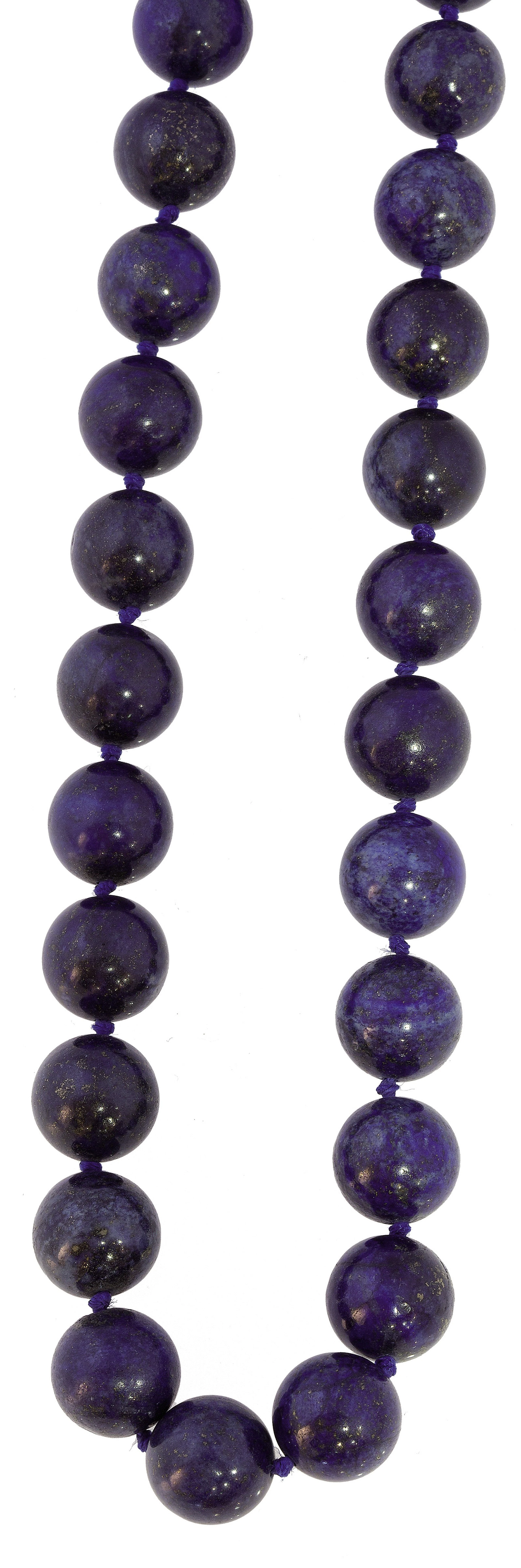 Collar de bolas facetadas de turquesa reconstituida de 18 mm
