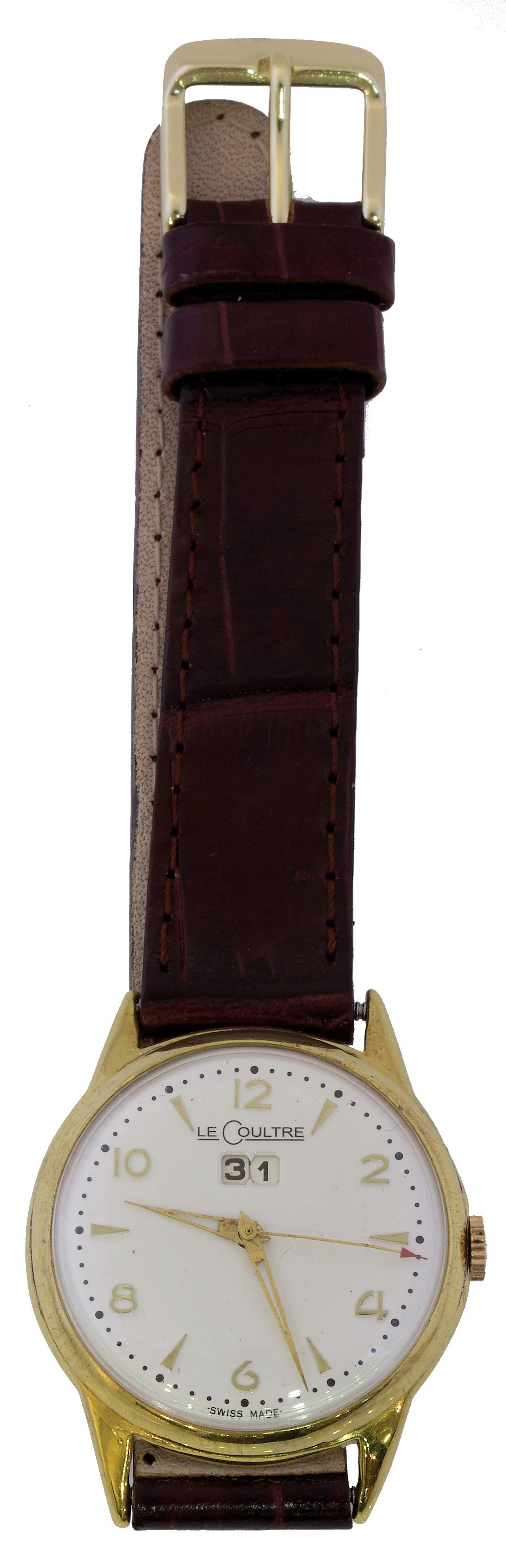 Reloj BREITLING TRANS OCEAN años 50 en metal plaqué or
