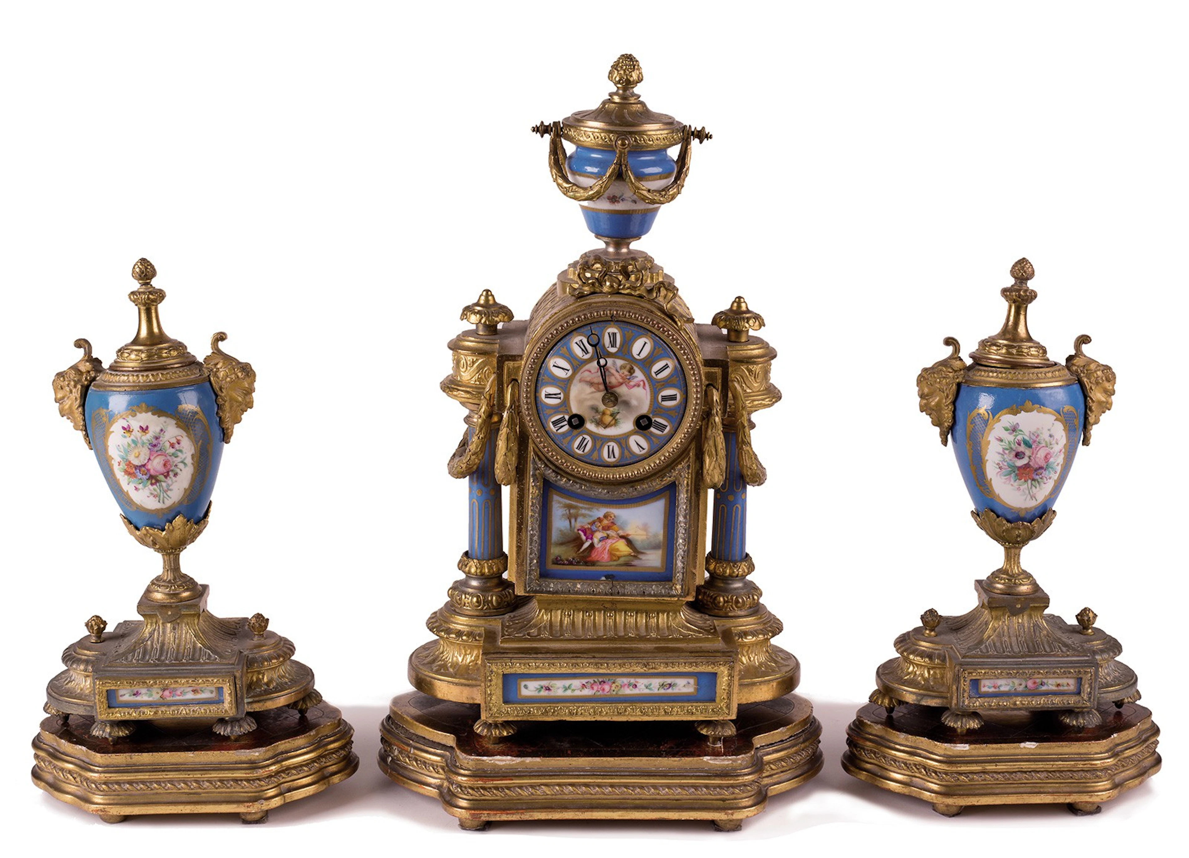 "Venus Itálica" Firmado: CANOVA Reloj de sobremesa con...
