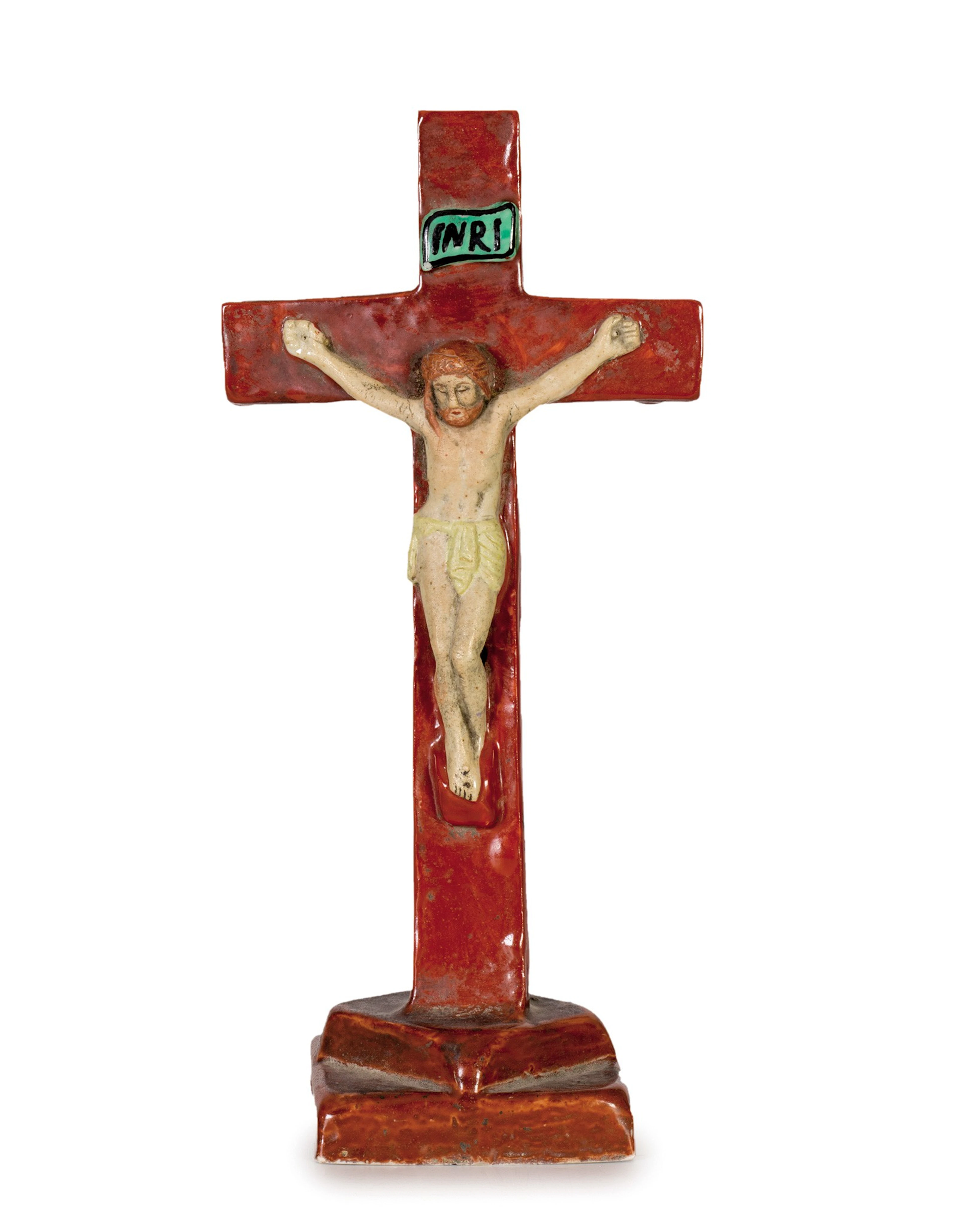 "Guerrero" Escultura en madera tallada con restos de policromía. China, S. XIX