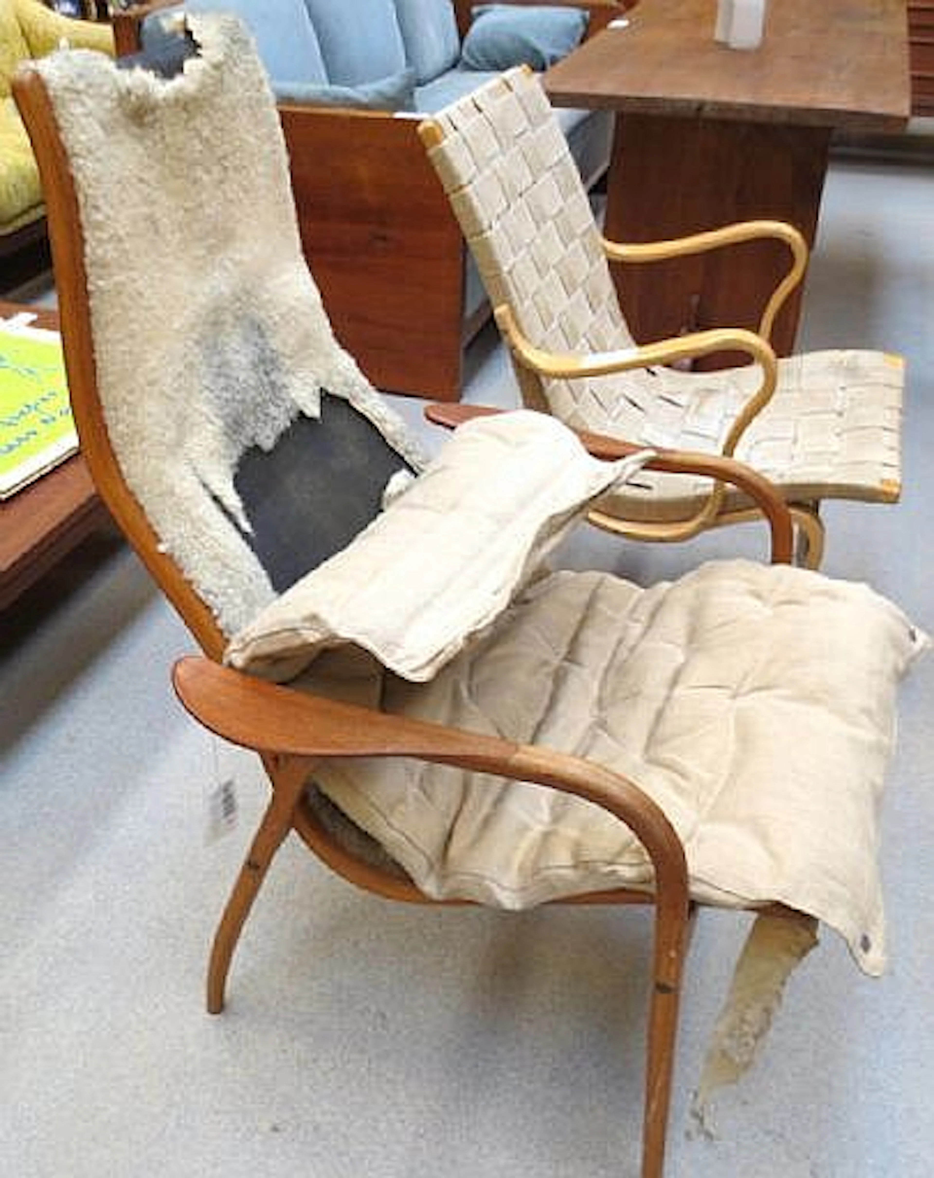 Ekström, Yngve, stol, 'Lamino', designad 1956,