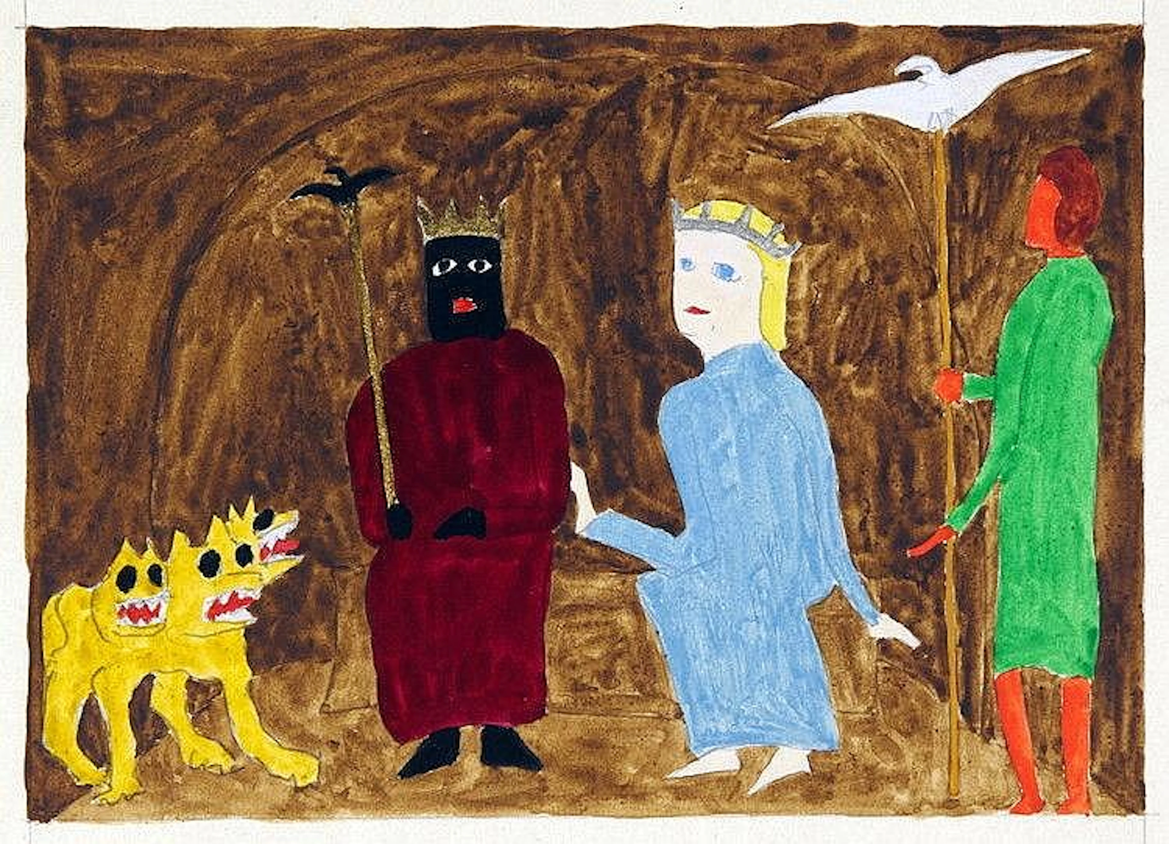 Paul Goesch. Pluto u[nd] Proserpina im Hades.