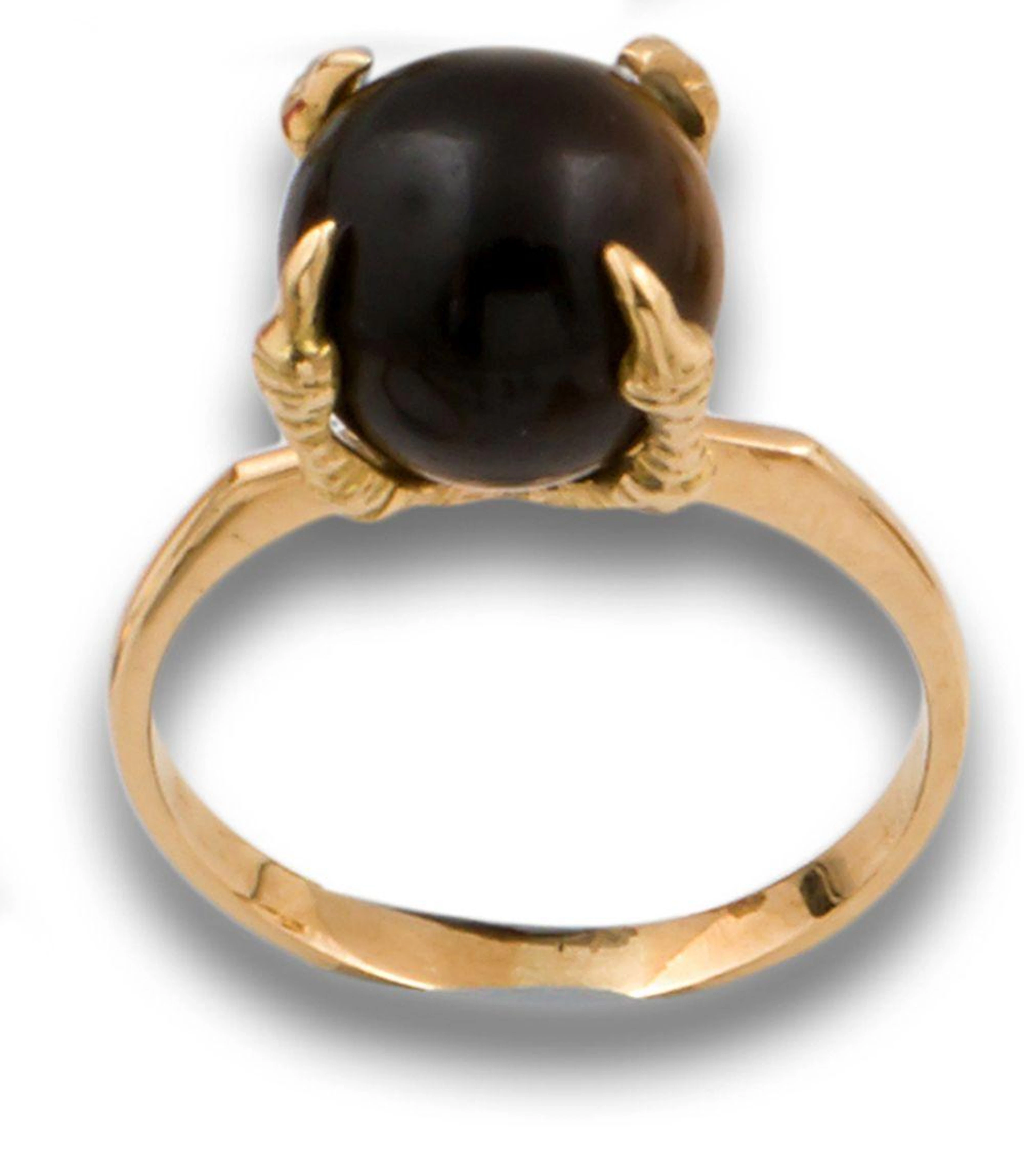 A VINTAGE TIGER'S EYE RING
