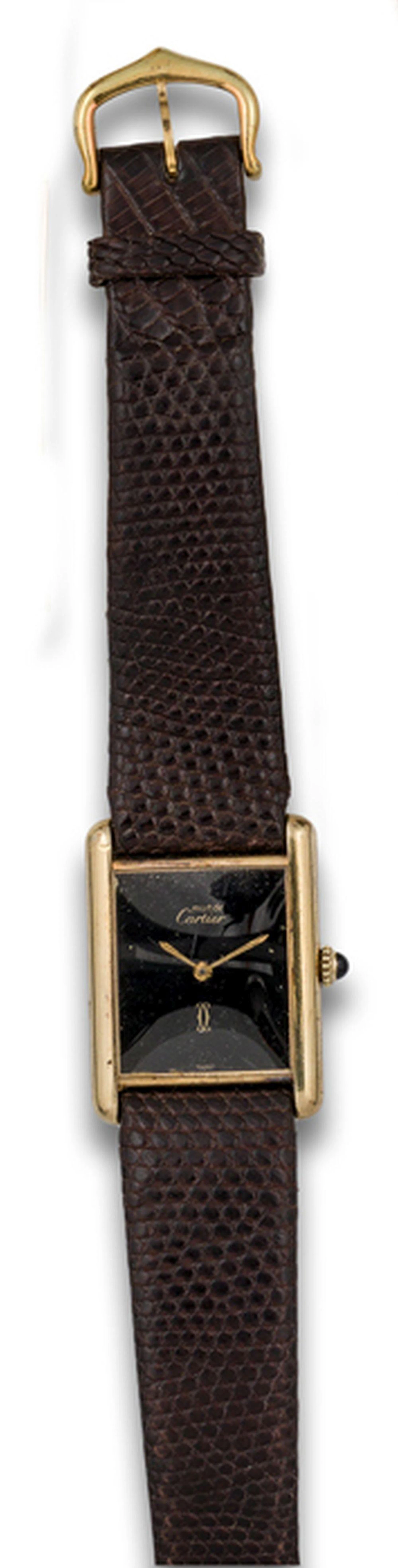 RELOJ MUST CARTIER ORO 20 MICRAS
