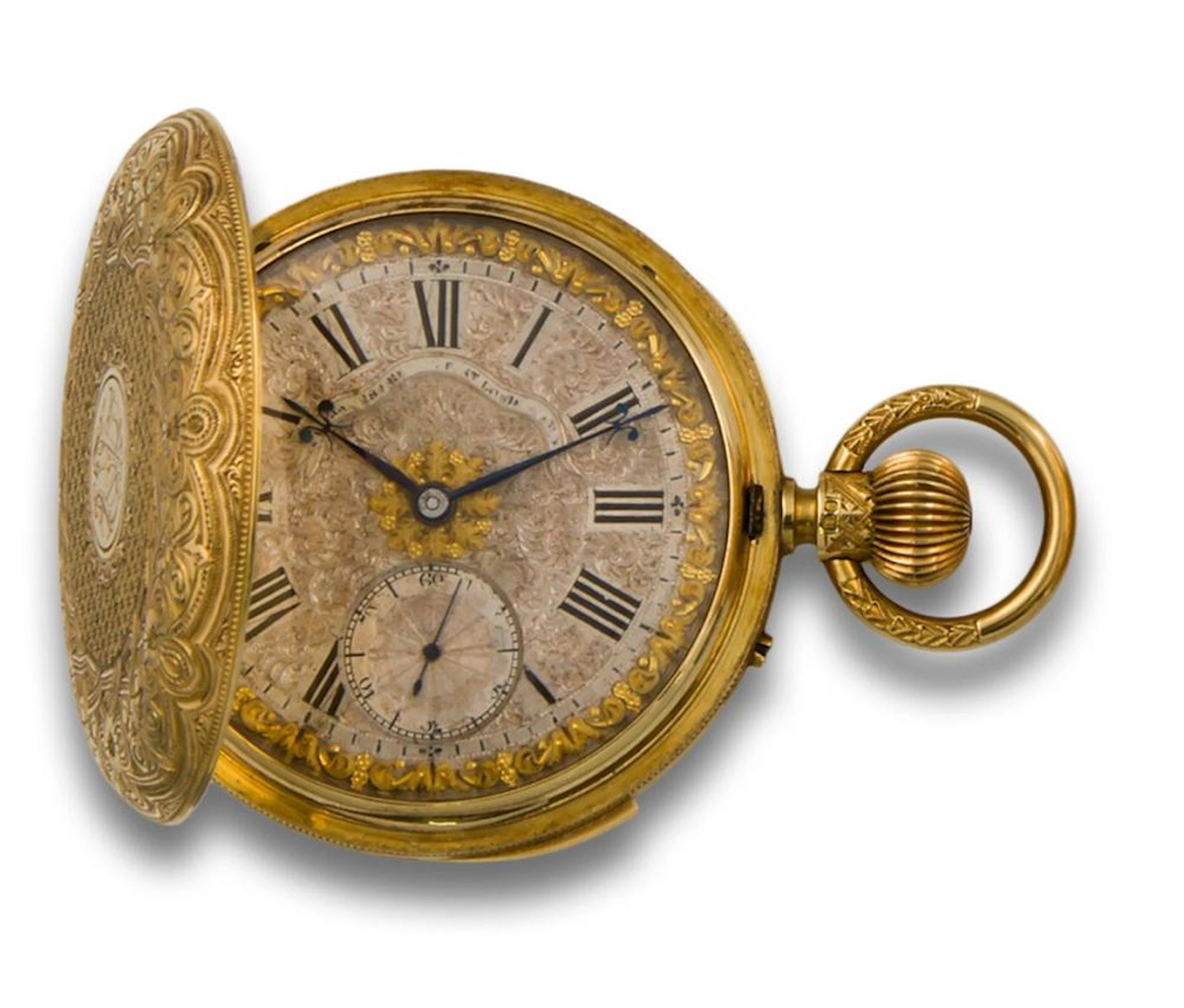 SUONERIA GOLD POCKET WATCH, 19TH CENTURY