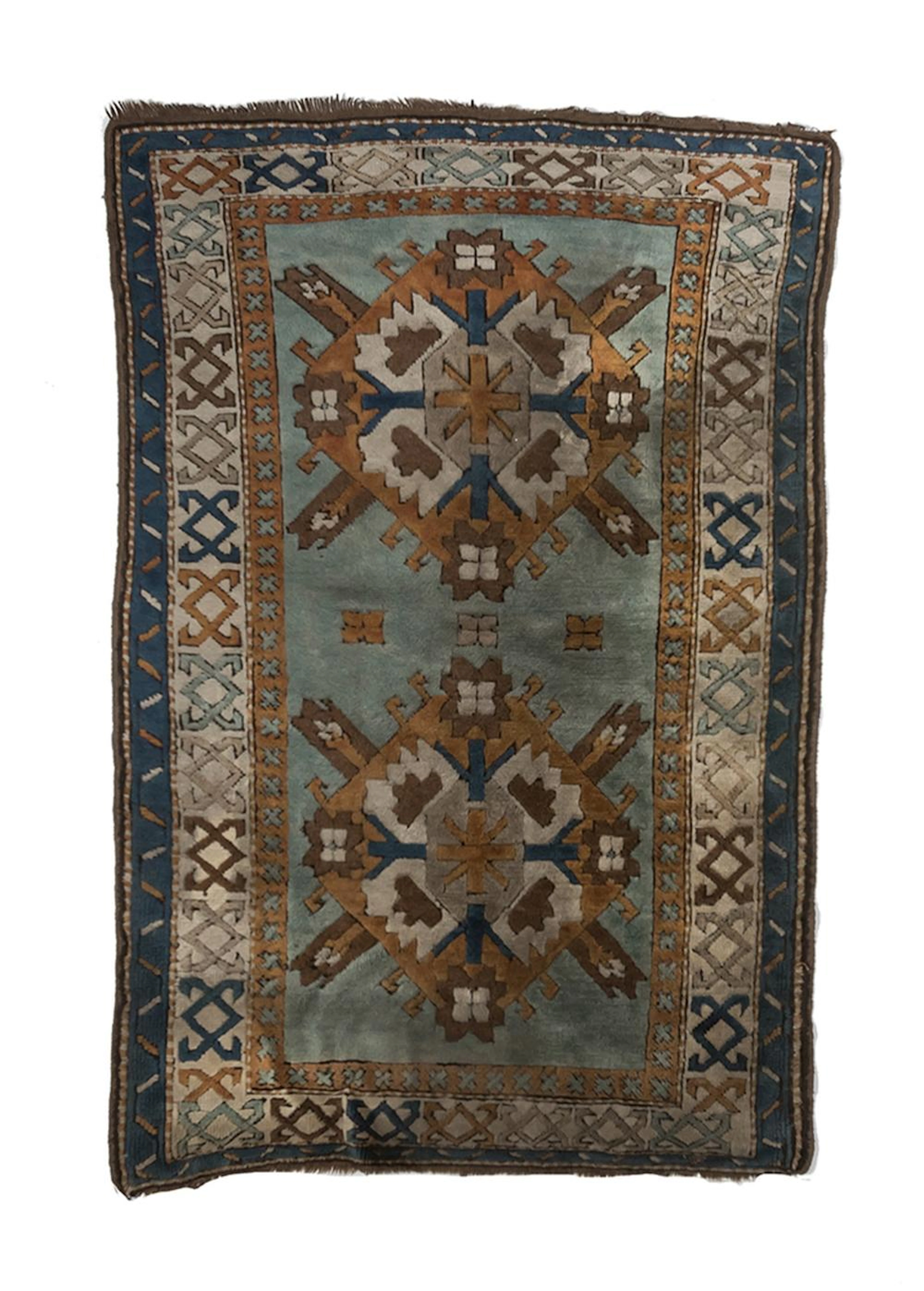 A CAUCASIAN WOOL CARPET 
