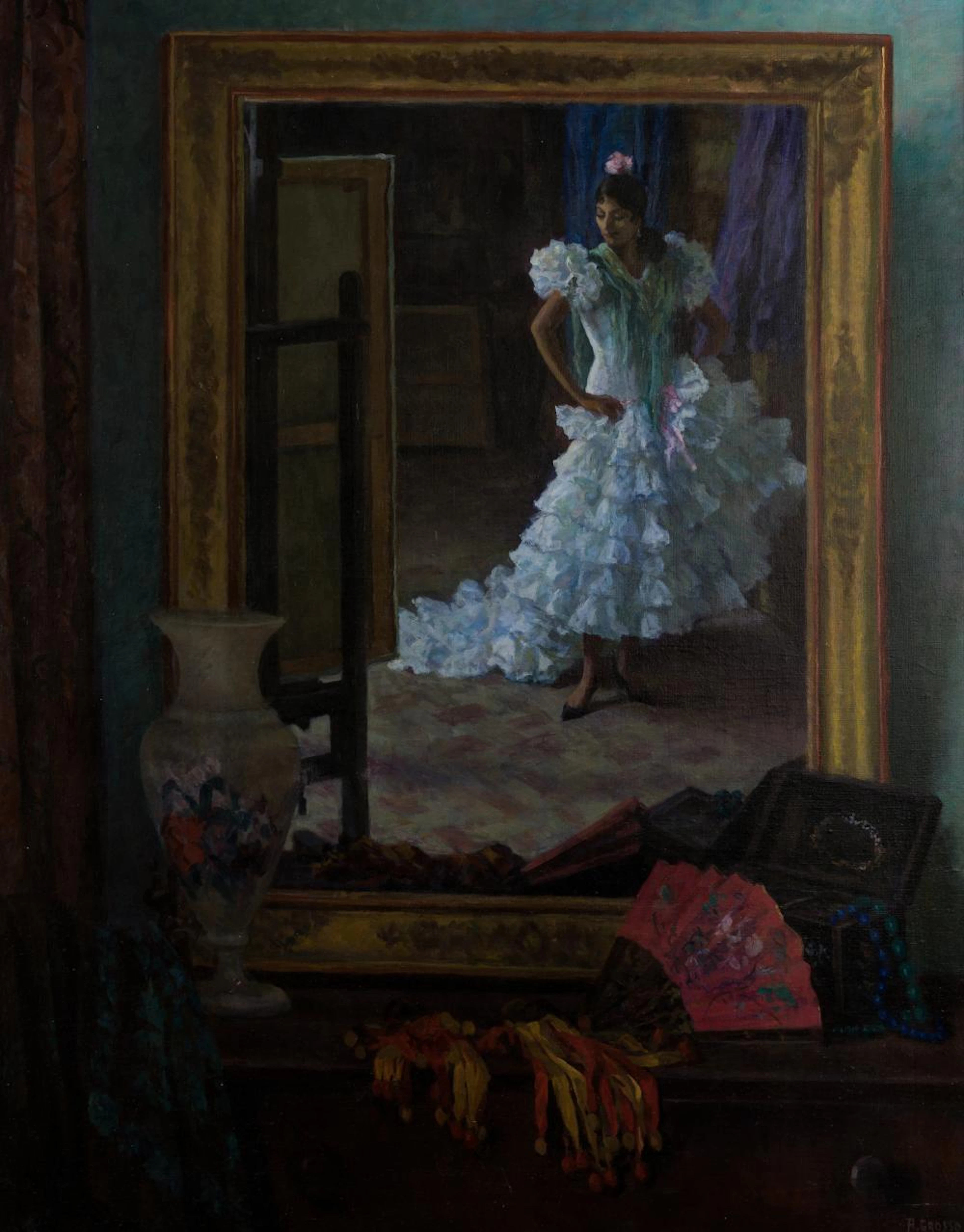ALFONSO GROSSO - "Bailaora reflejada en el espejo"