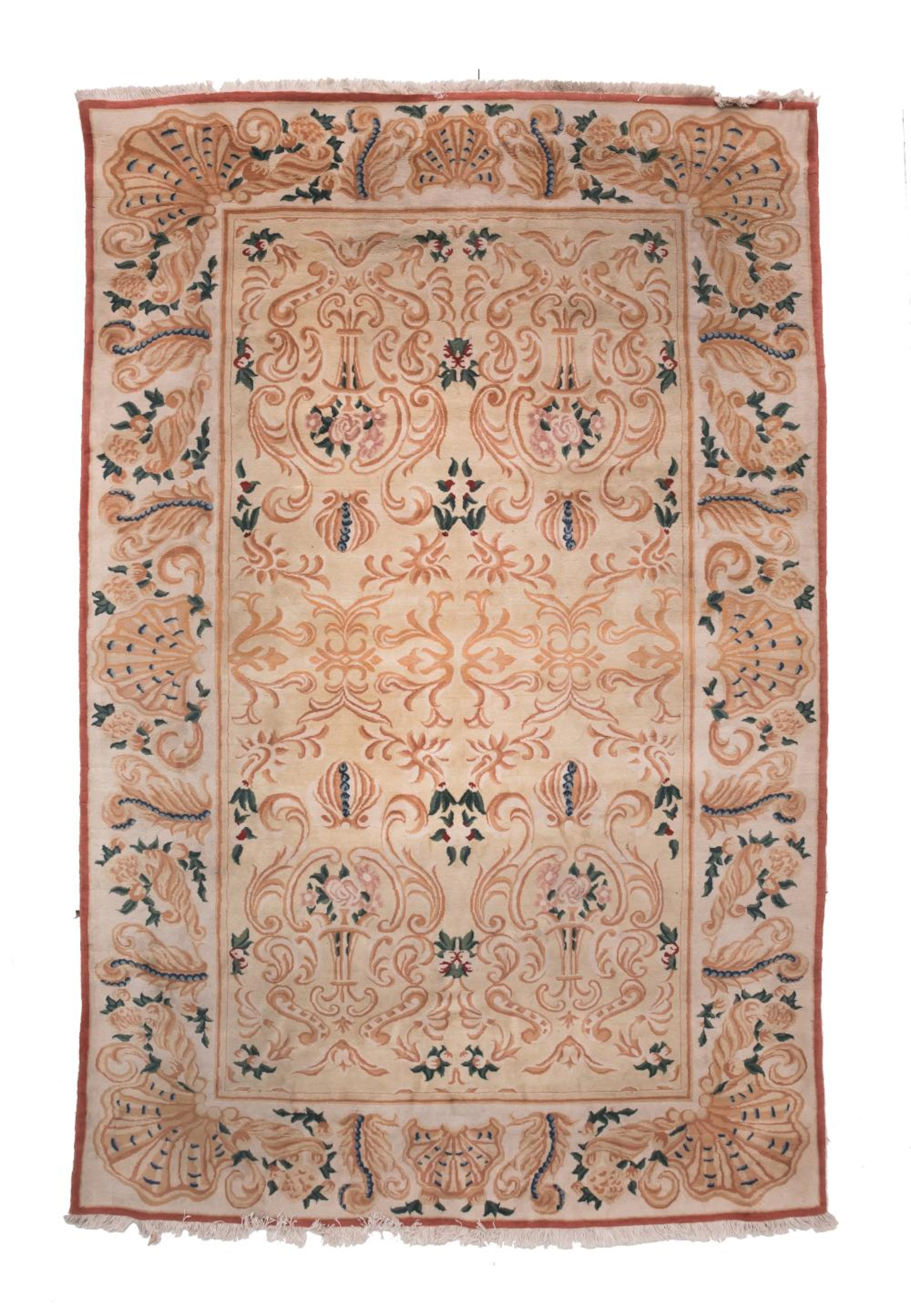 Alfombra española, 310 x 210 cm.