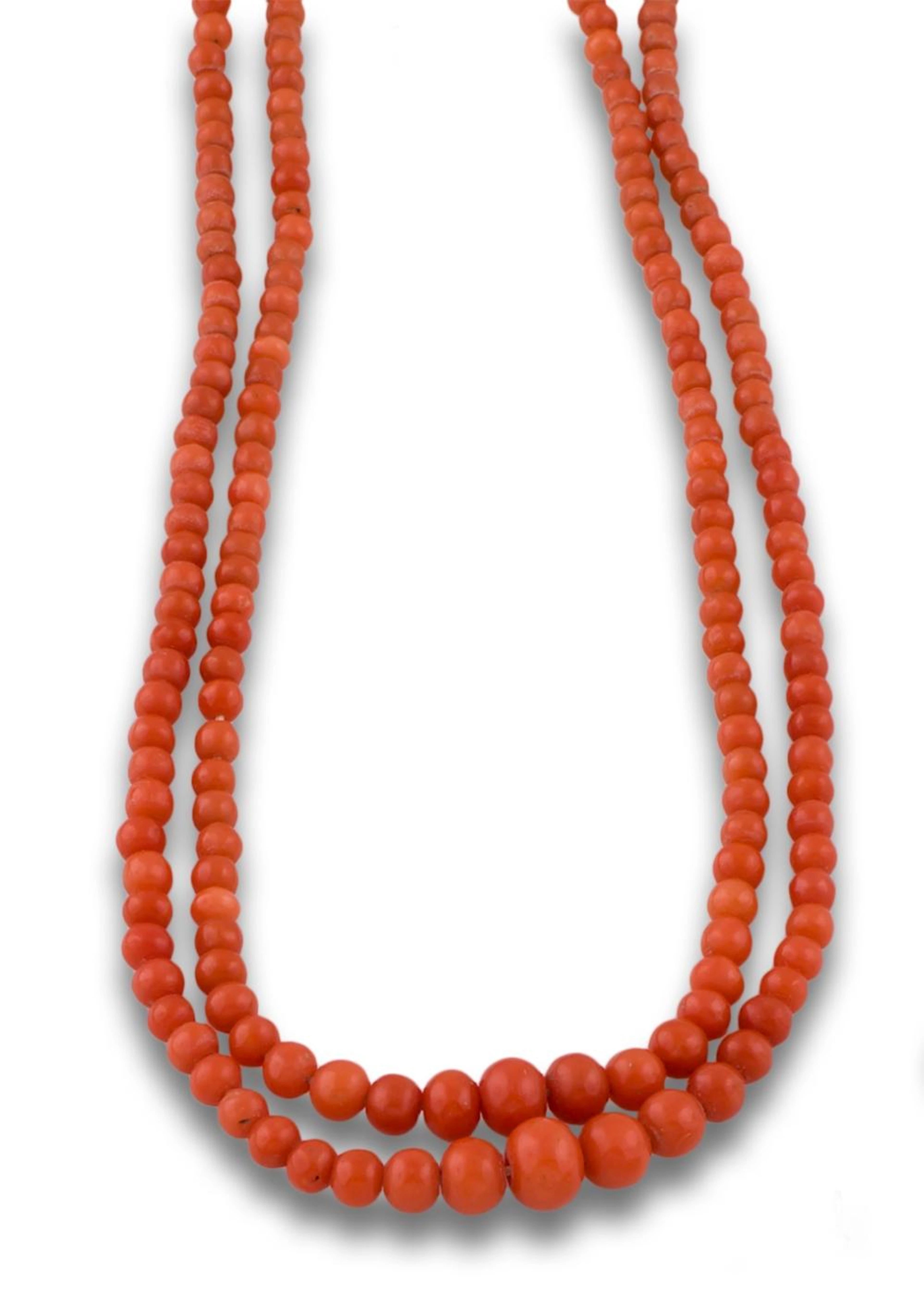 COLLAR Y PULSERA CORAL