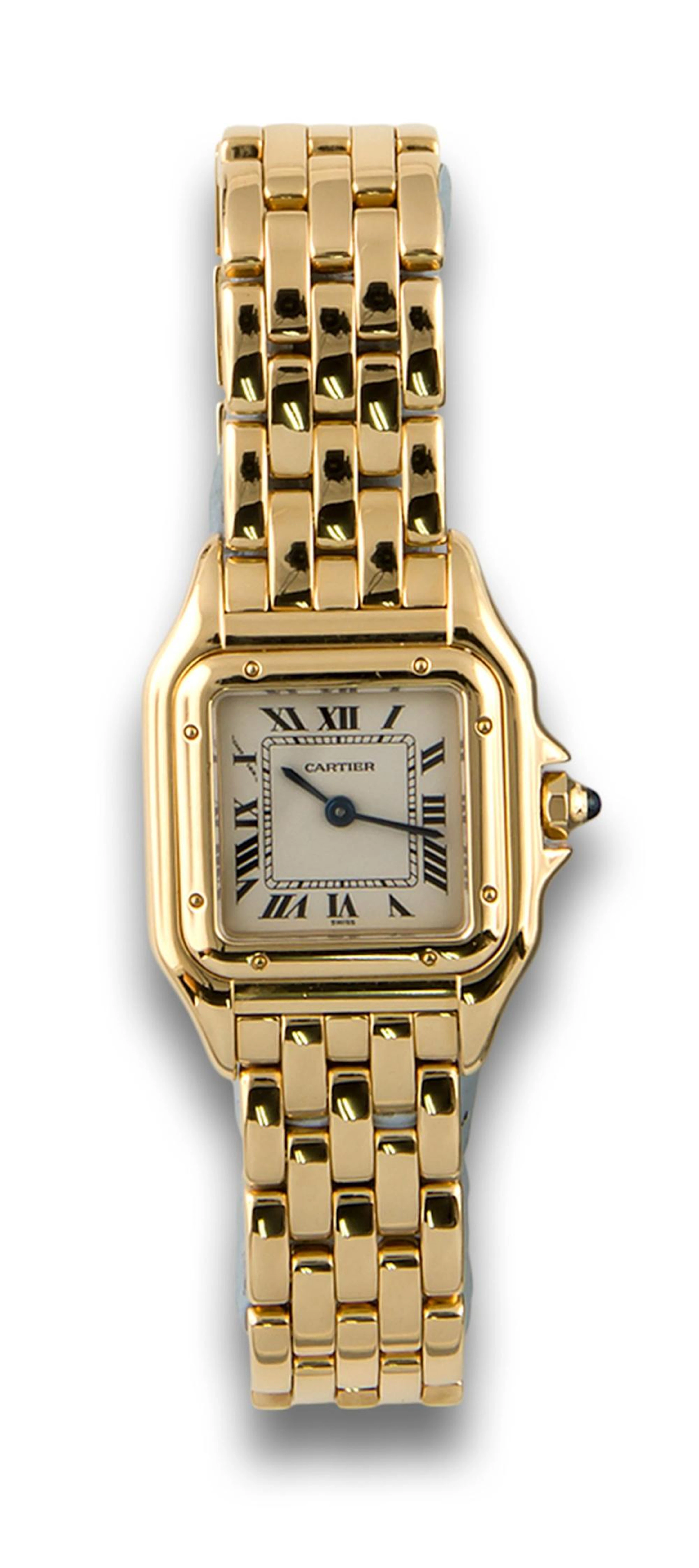 RELOJ CARTIER PANTHERE ORO