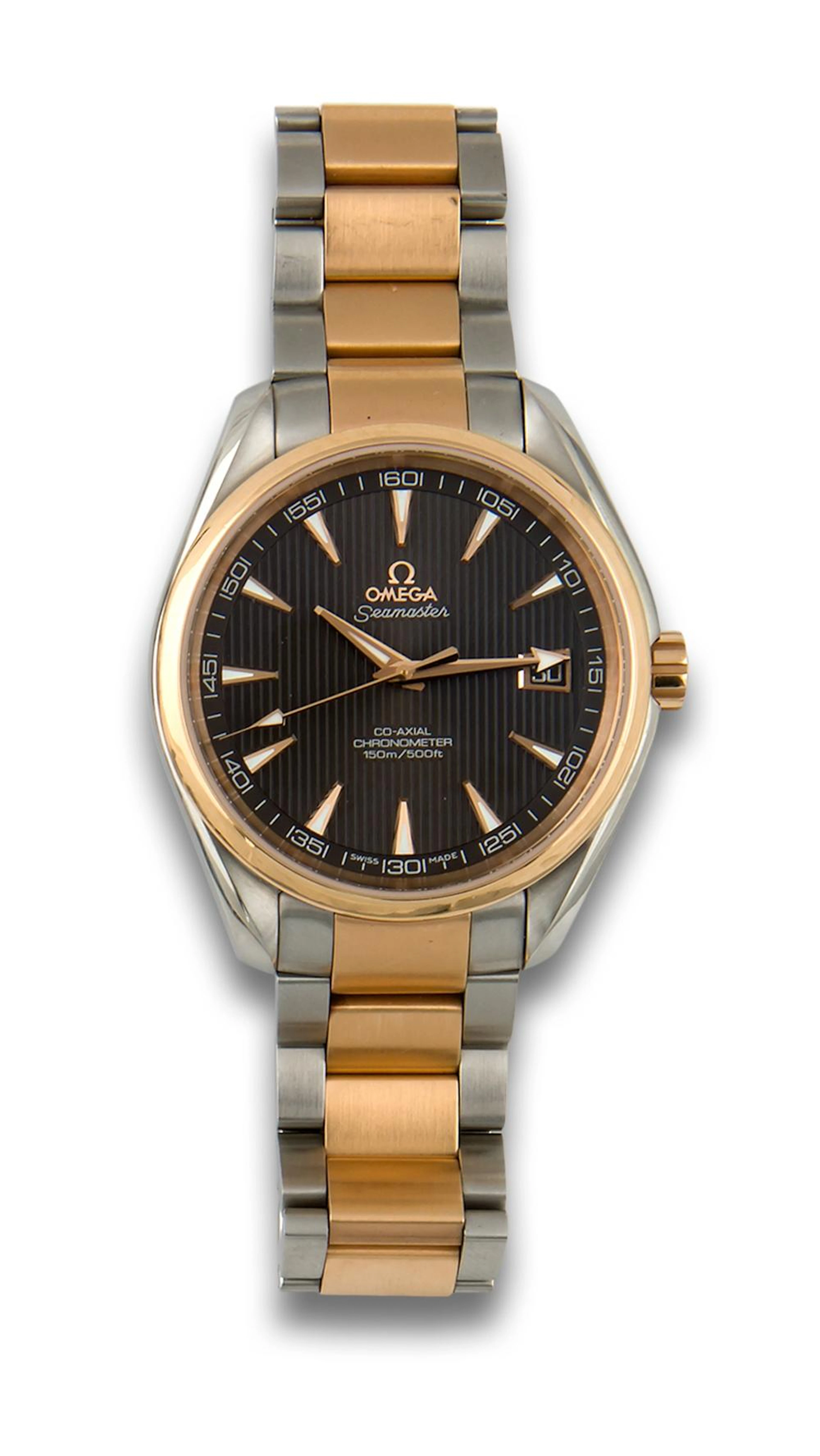 OMEGA ORO Y ACERO
