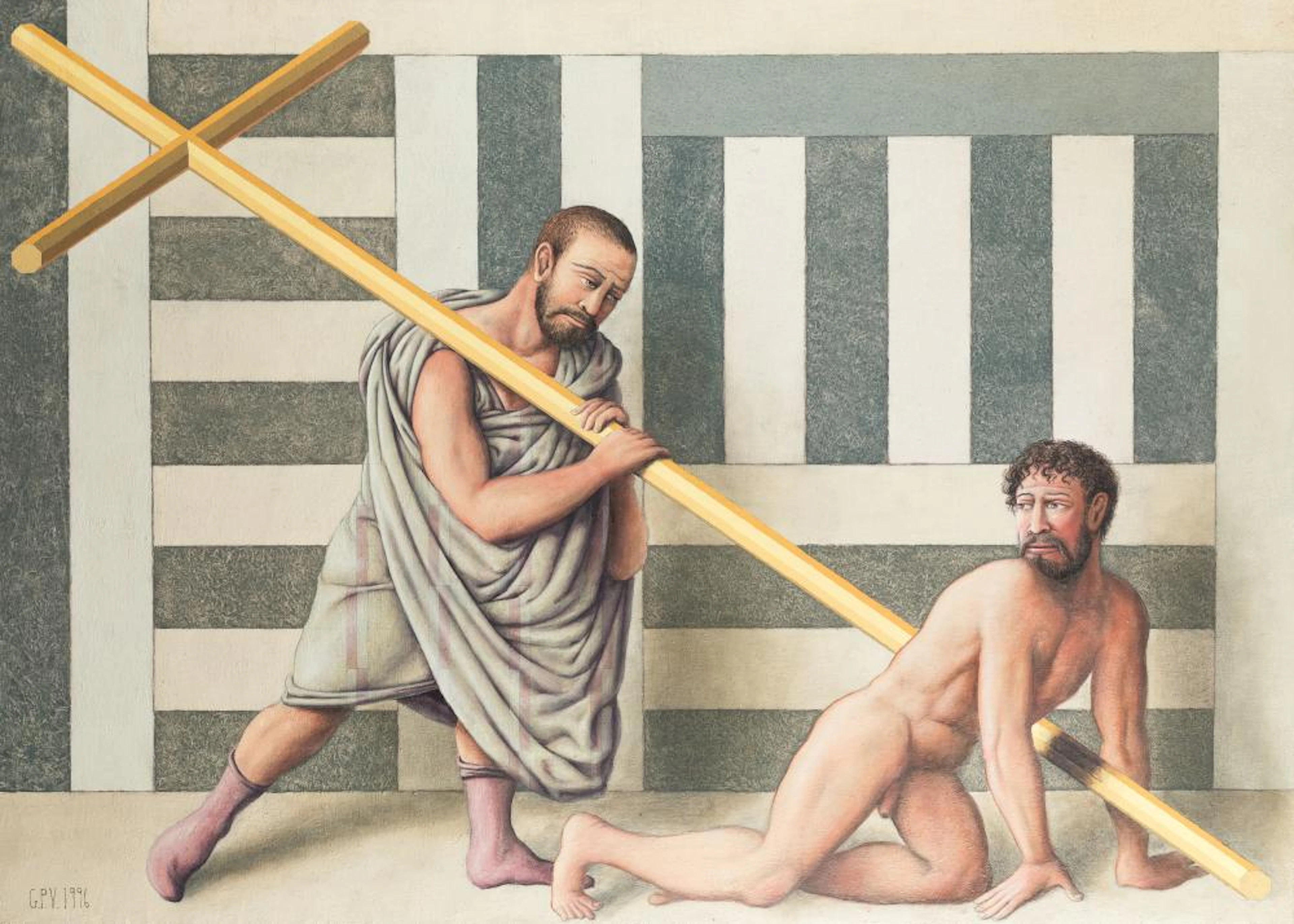 GUILLERMO PÉREZ VILLALTA - "Vía Crucis", 1996