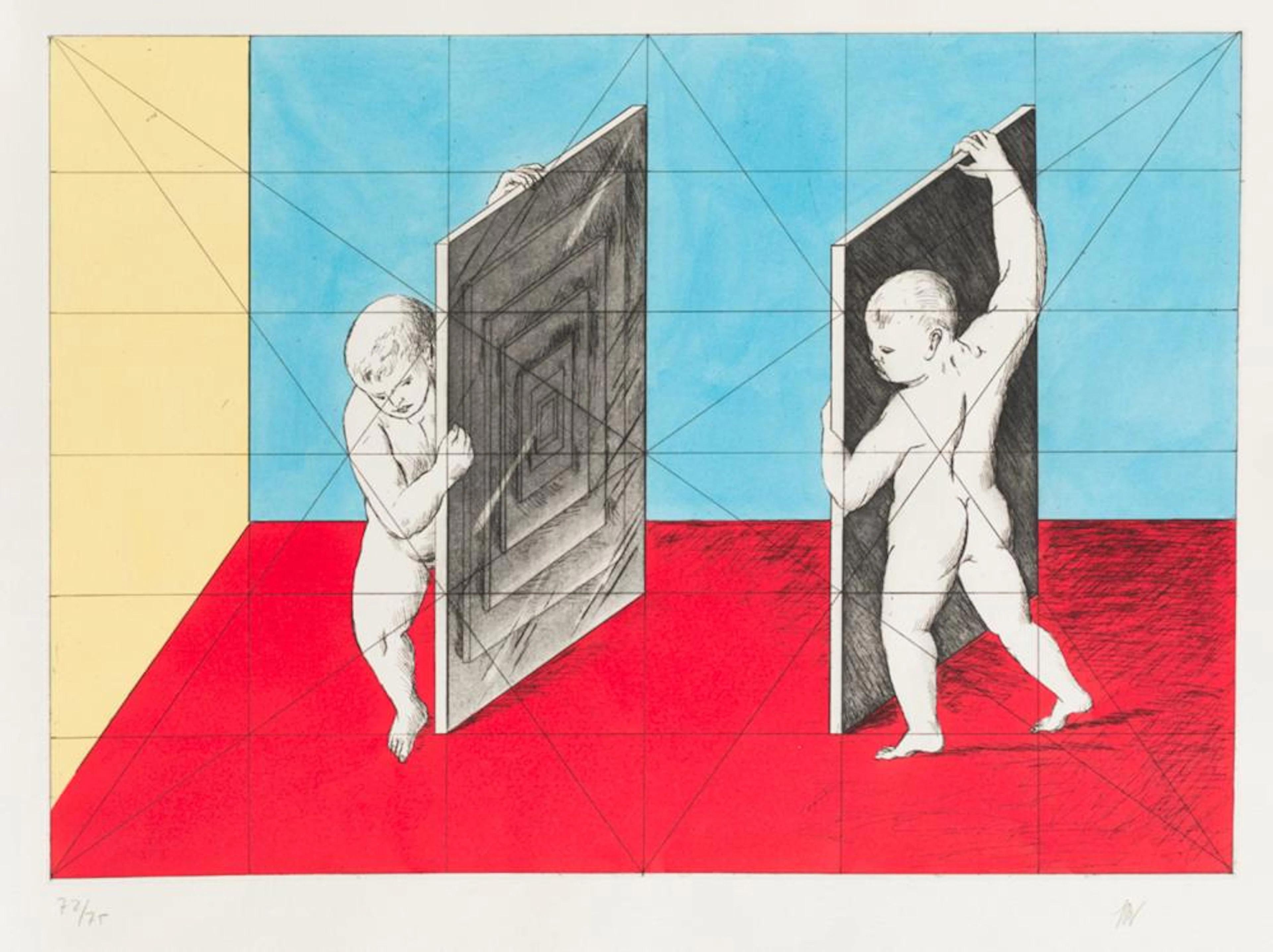 GUILLERMO PÉREZ VILLALTA Numbered 72/75 and signed in pencil at t