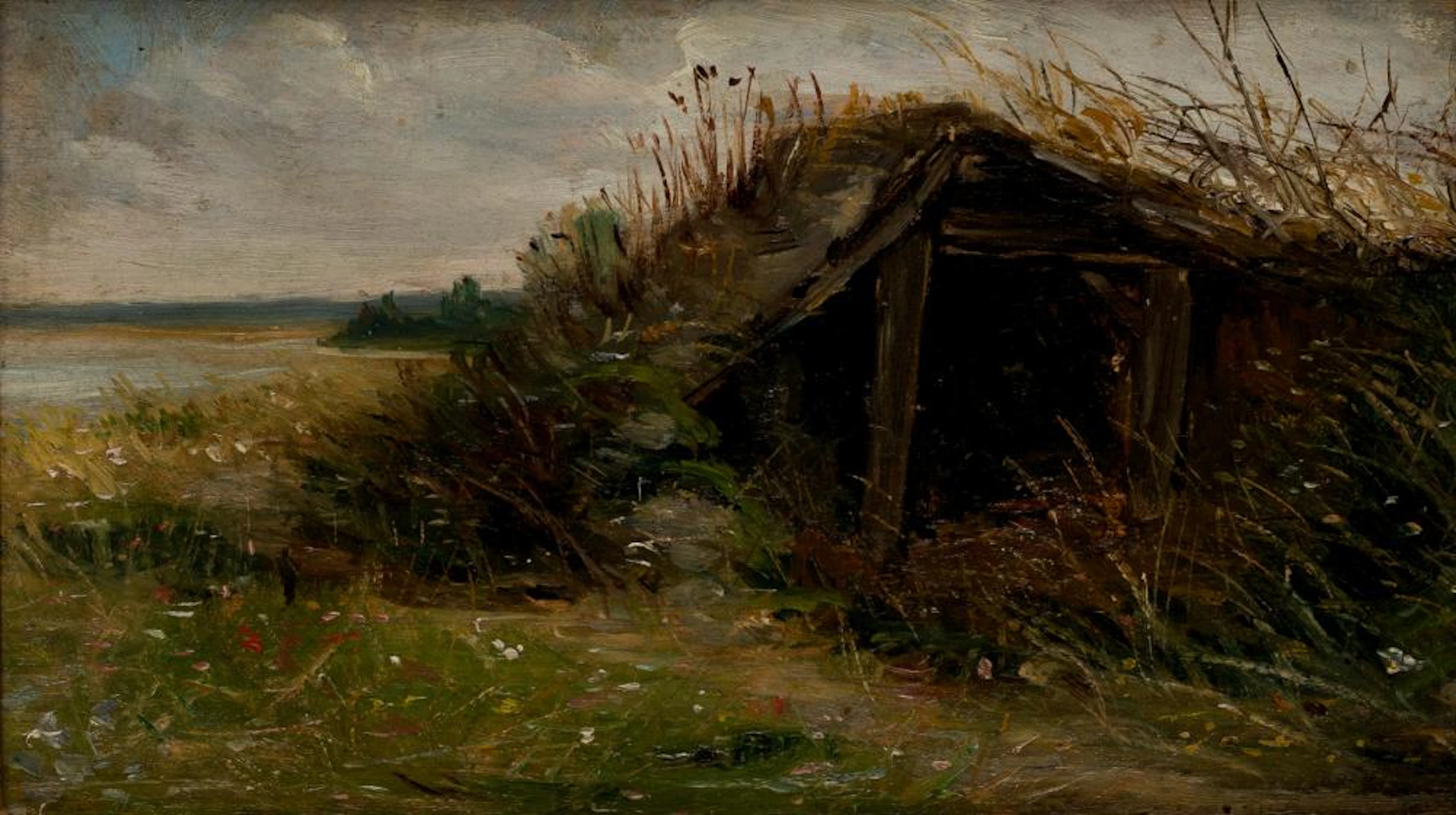SPANISH SCHOOL (19th CENTURY) "The Shack"