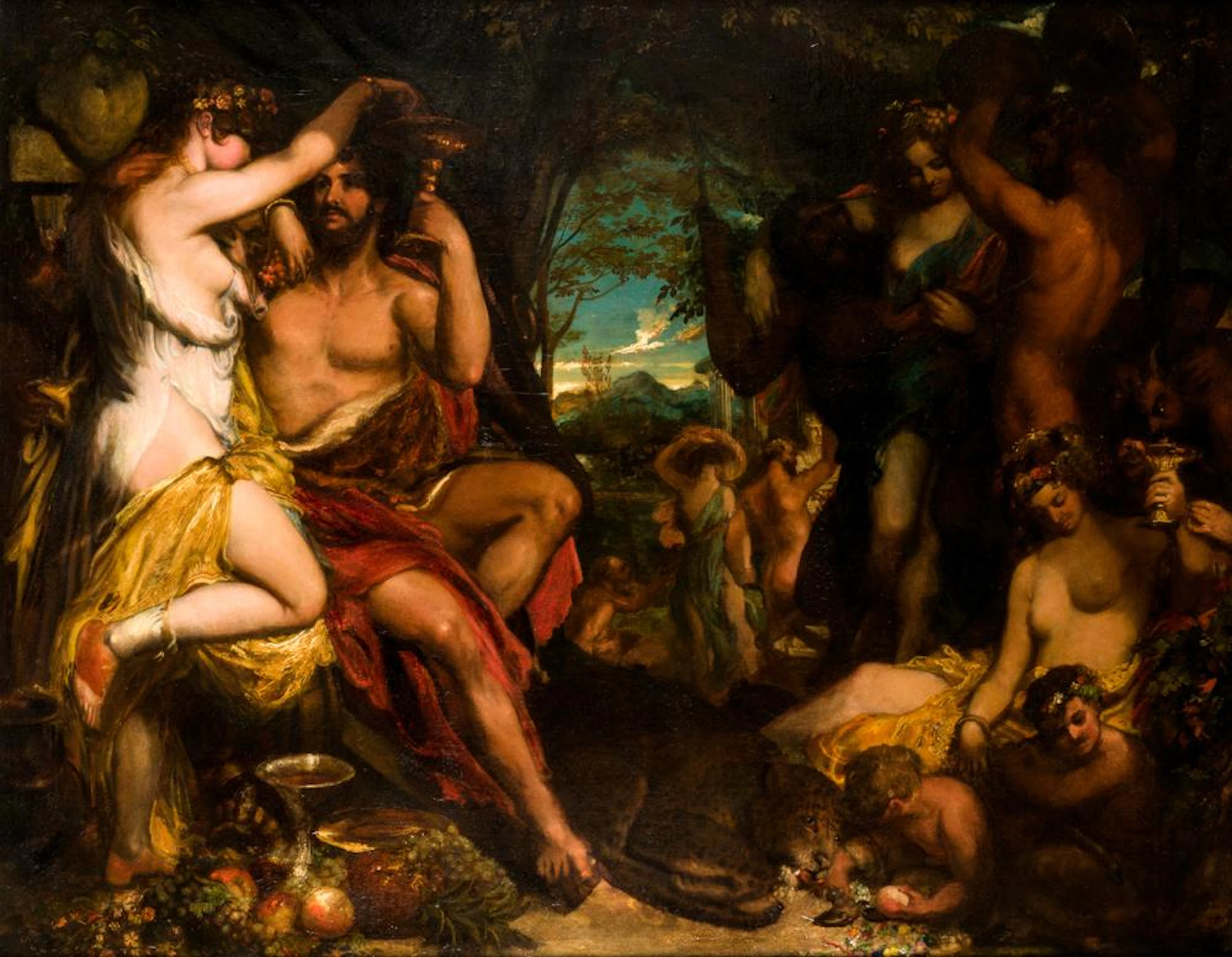 WILLIAM ETTY (1787 / 1849) "Bacchanal"