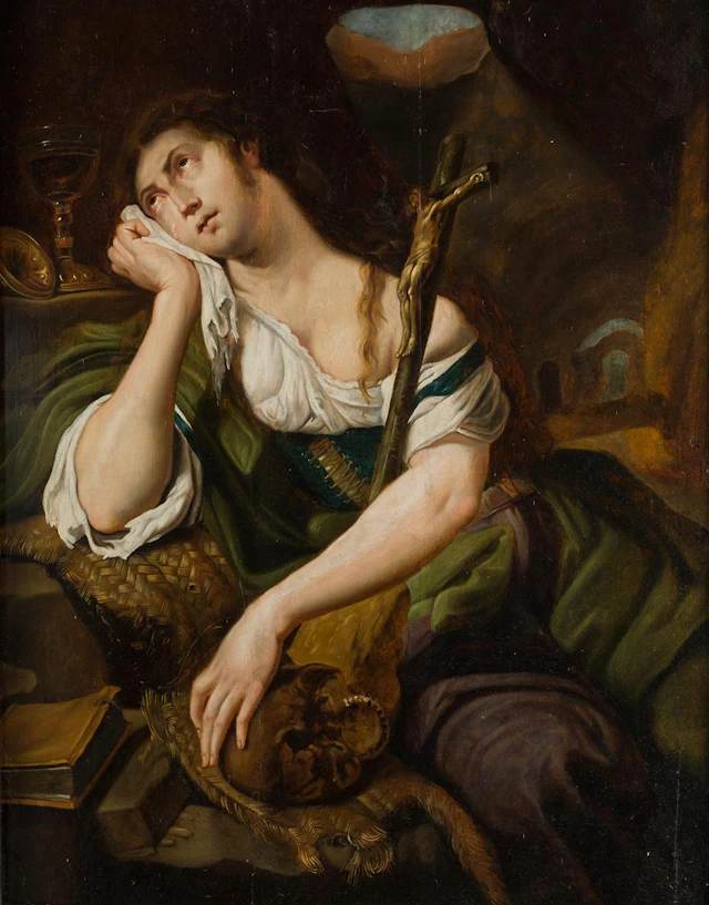 ABRAHAM JANSSENS (1575 / 1632) "Magdalena"