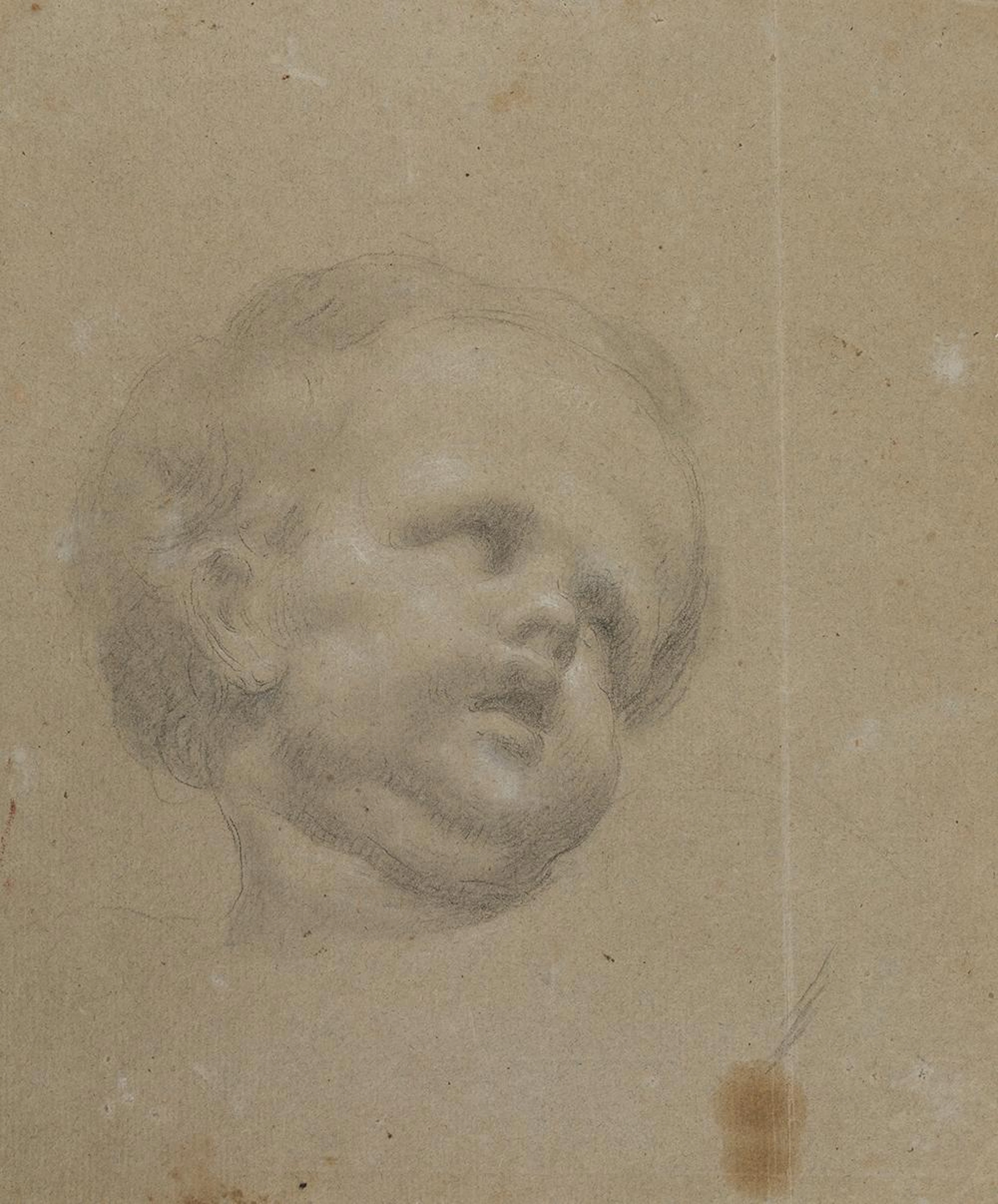 FRANCISCO BAYEU (1734 / 1795) "Angels Head", h. 1780