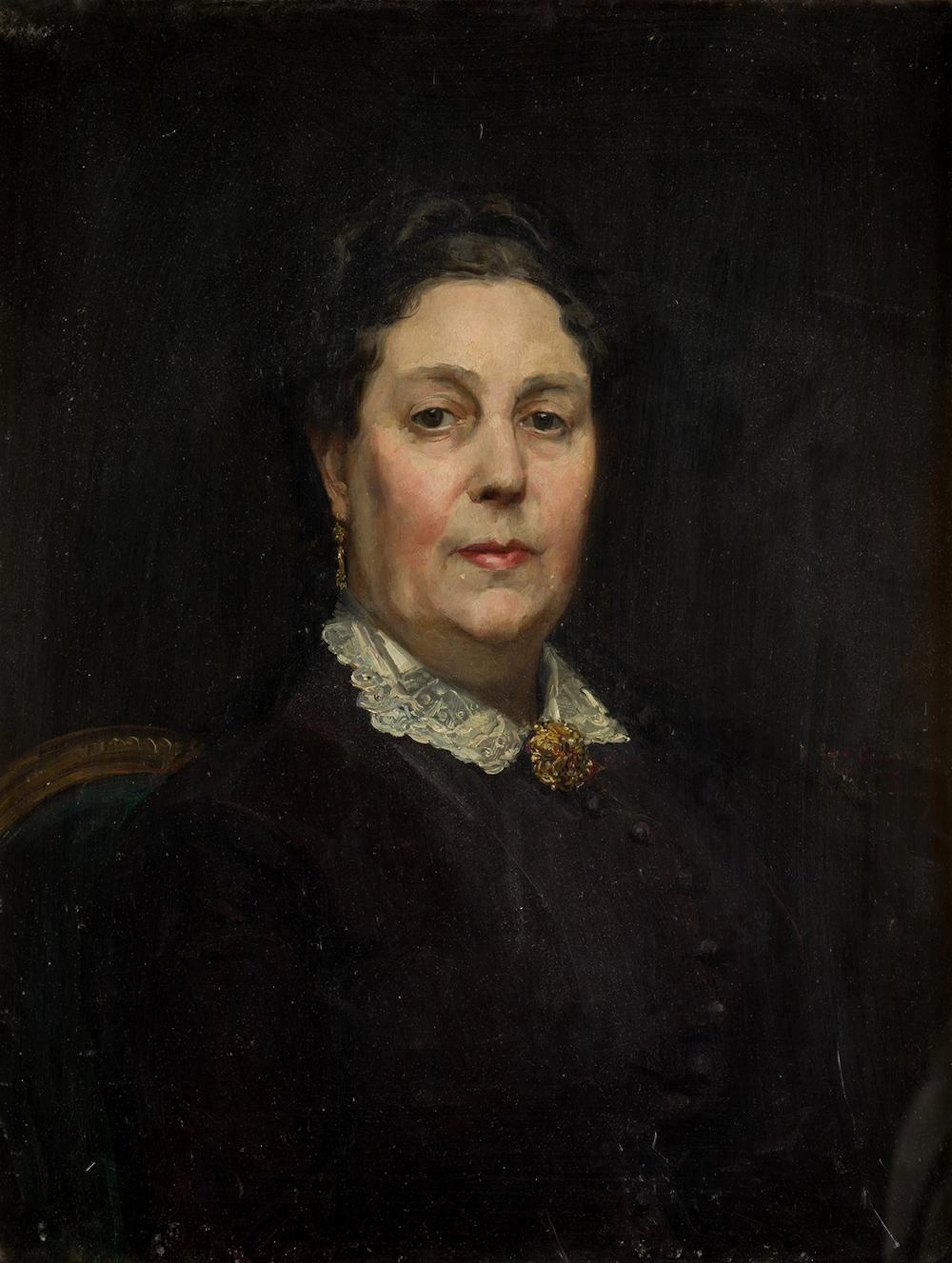 RICARDO DE MADRAZO Y GARRETA (1852 / 1917) "Rosa Ochoa"