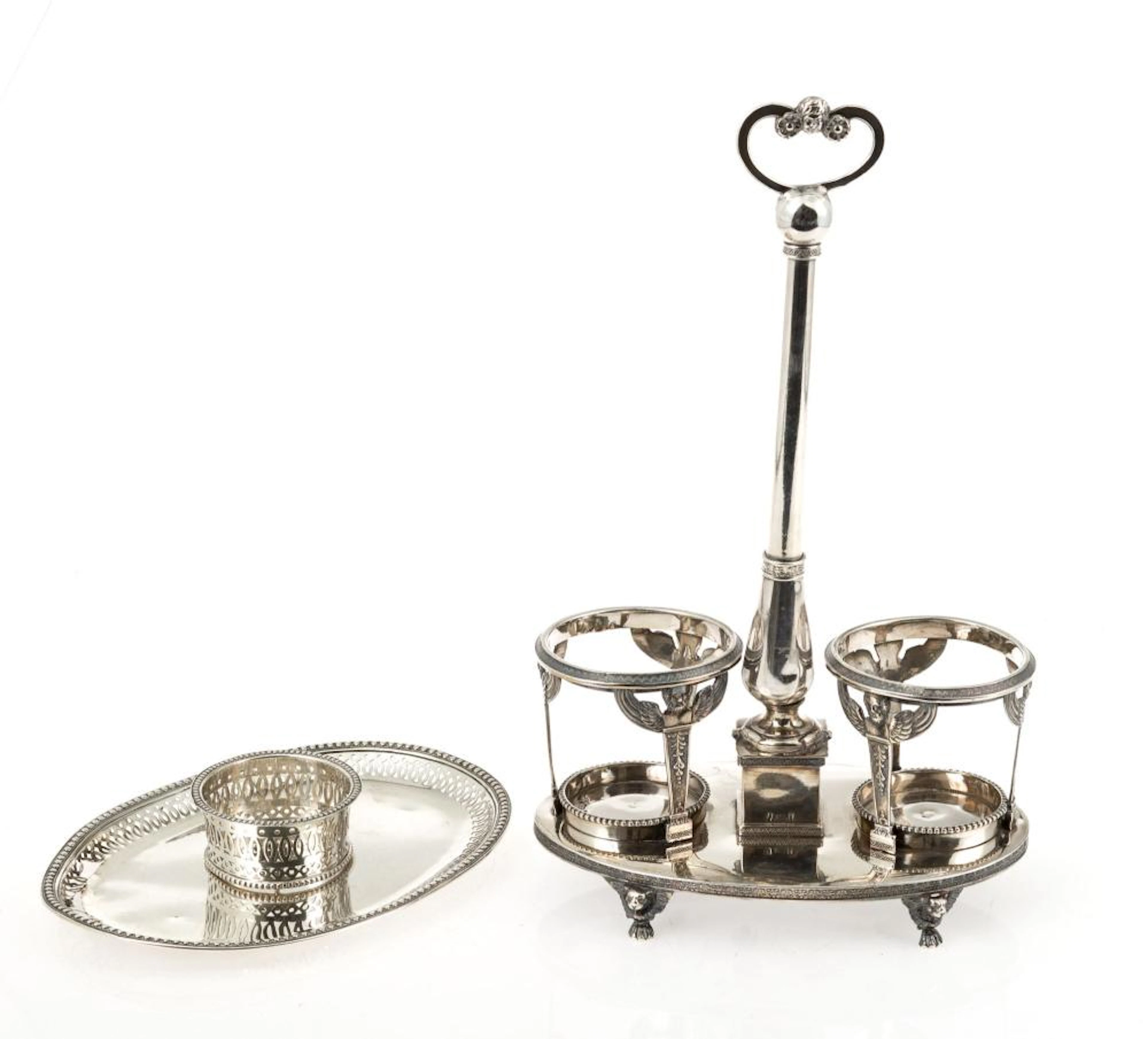 Silver mancerina with Madrid marks