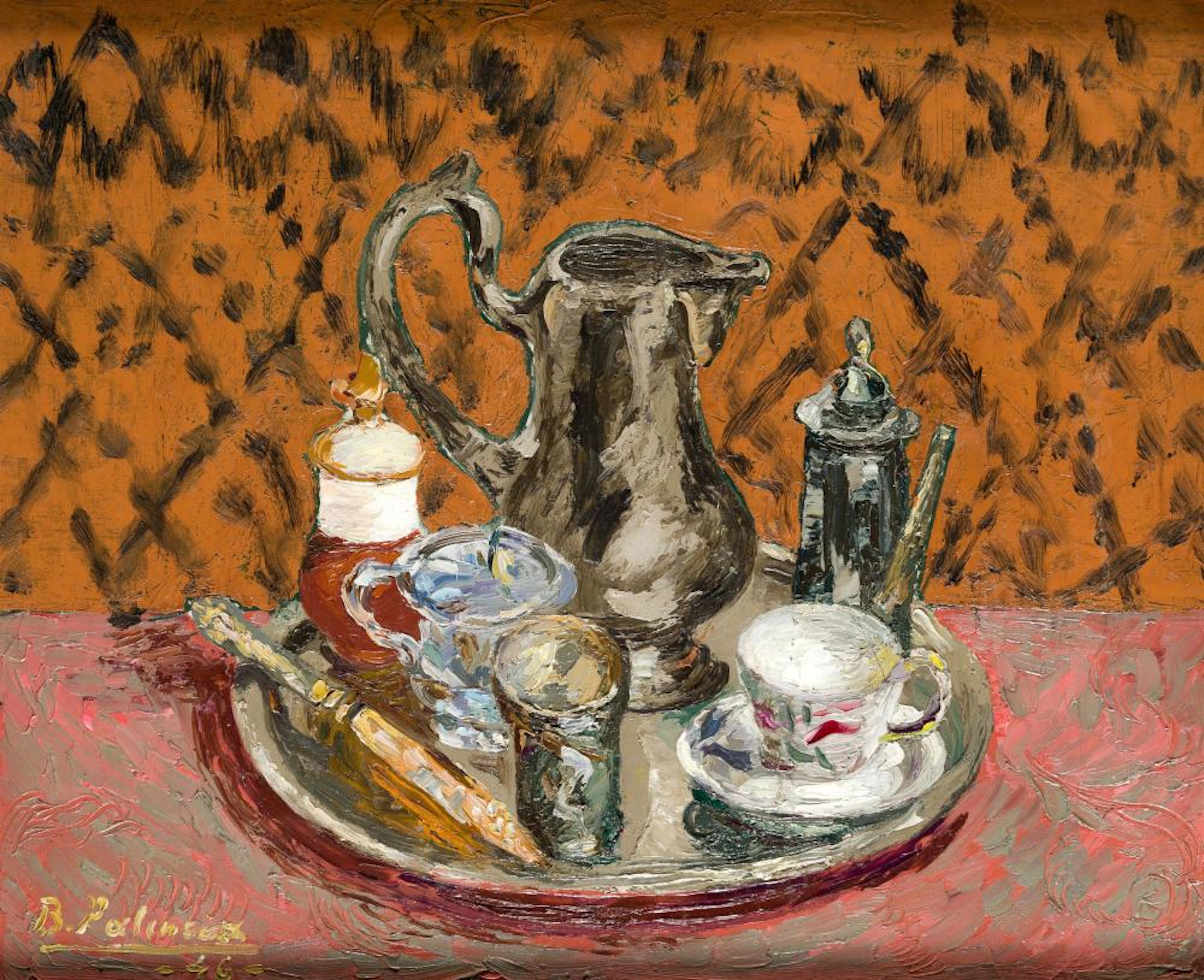 BENJAMÍN PALENCIA (1894 / 1980) "Still life", 1946