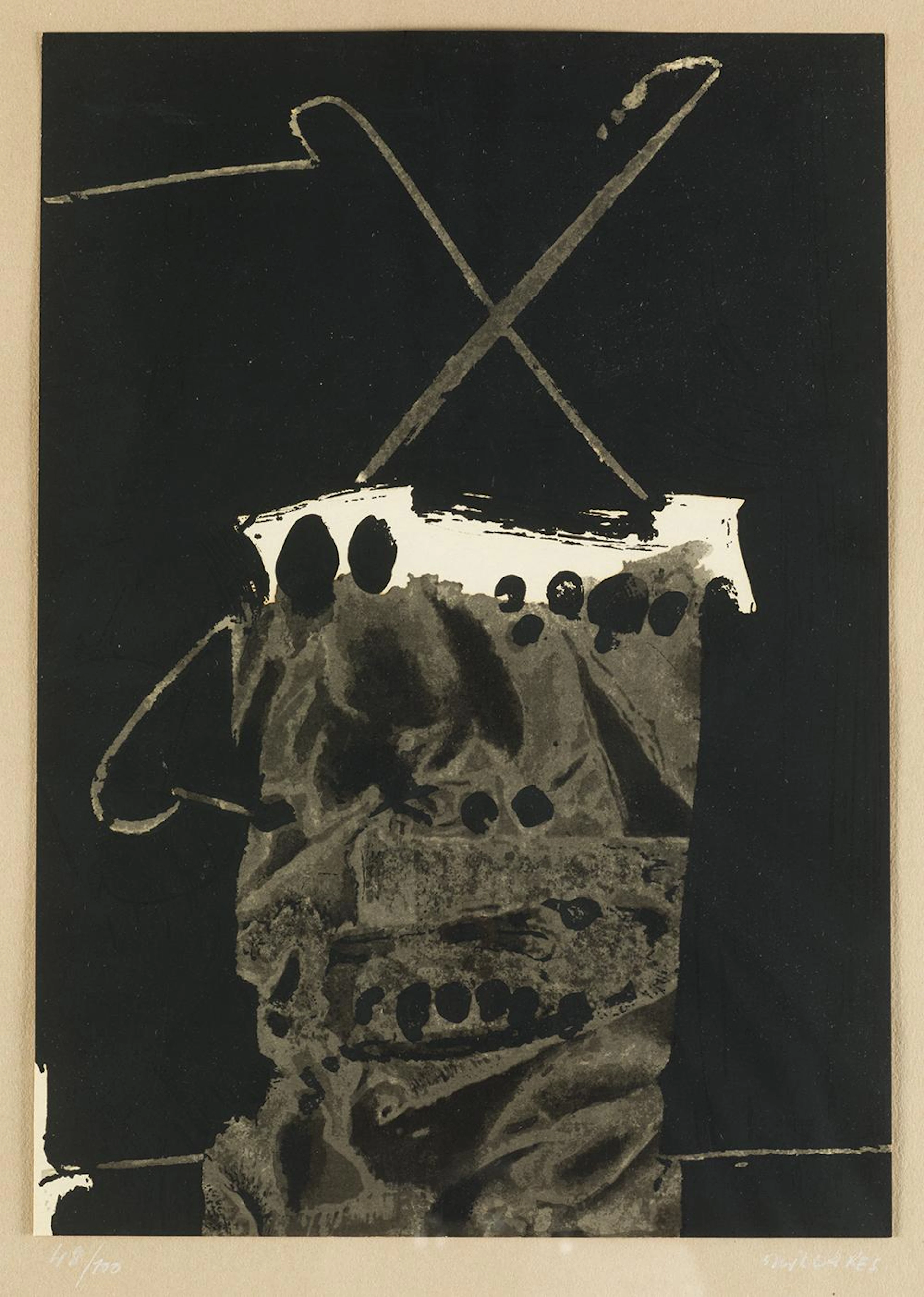 MANUEL MILLARES (1926 / 1972) "Mutilated for Peace", 1965