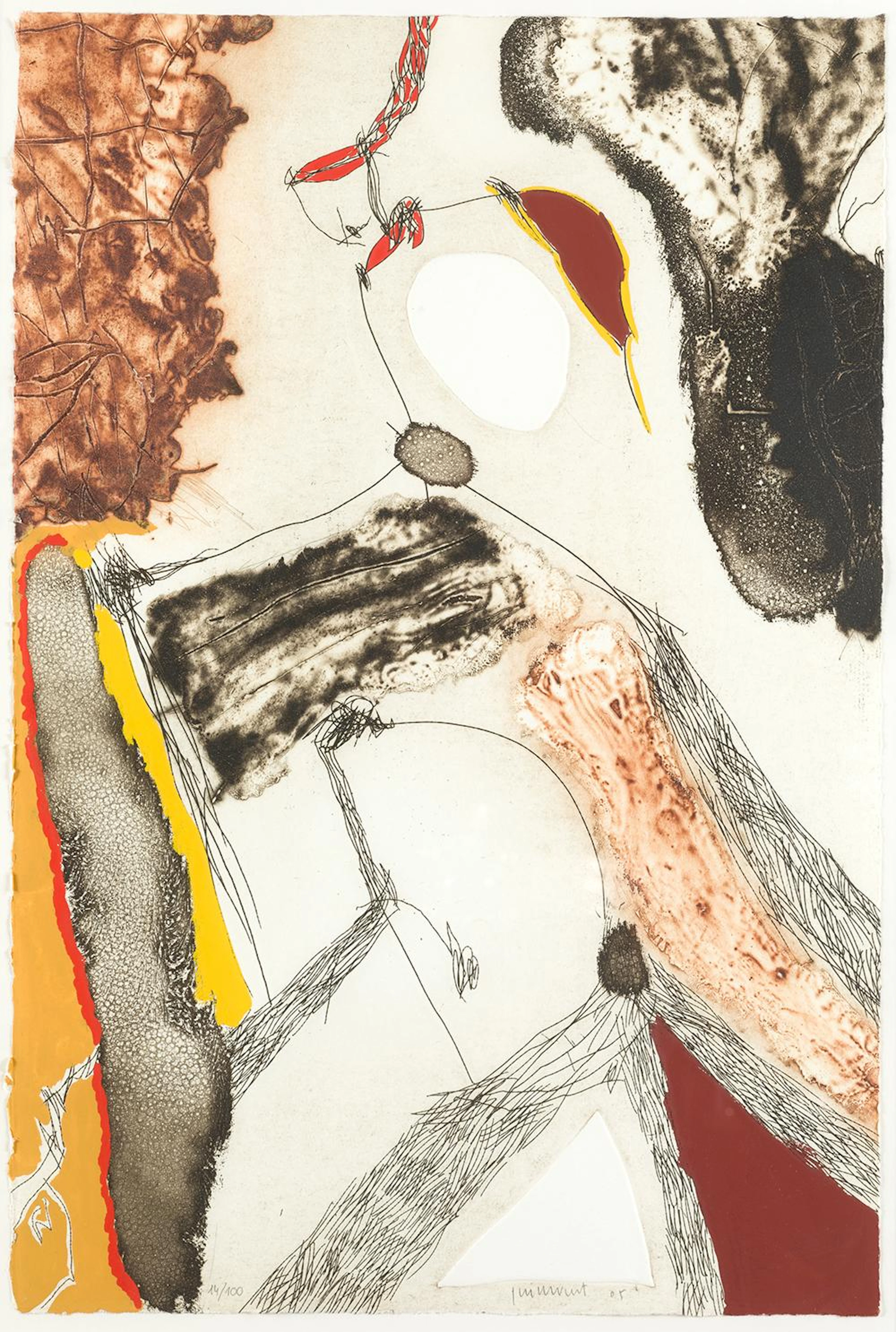 JOSEP GUINOVART (1927 / 2007) "No title" 2005