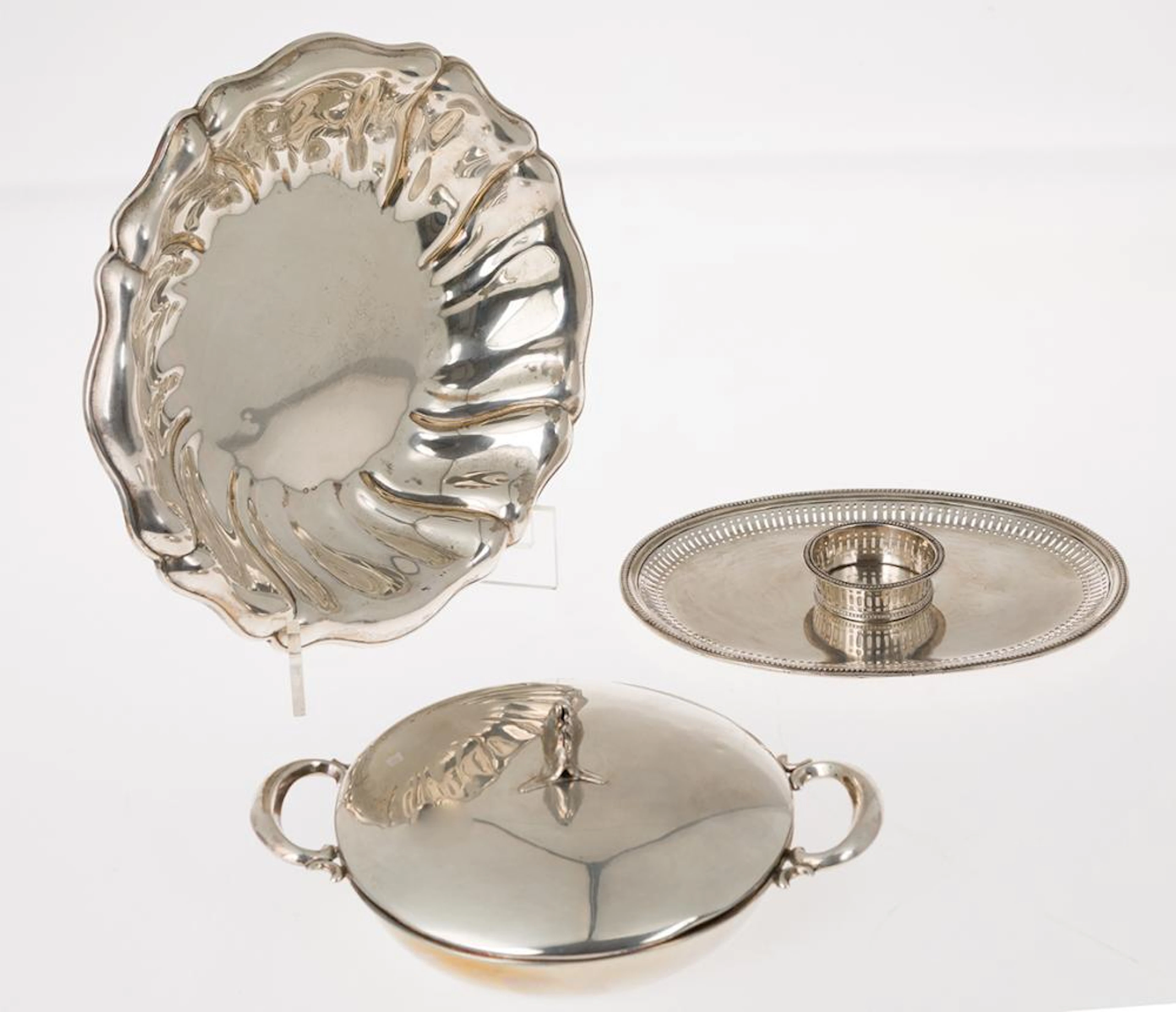 Mancerina silver Martínez, marks Madrid 87.
