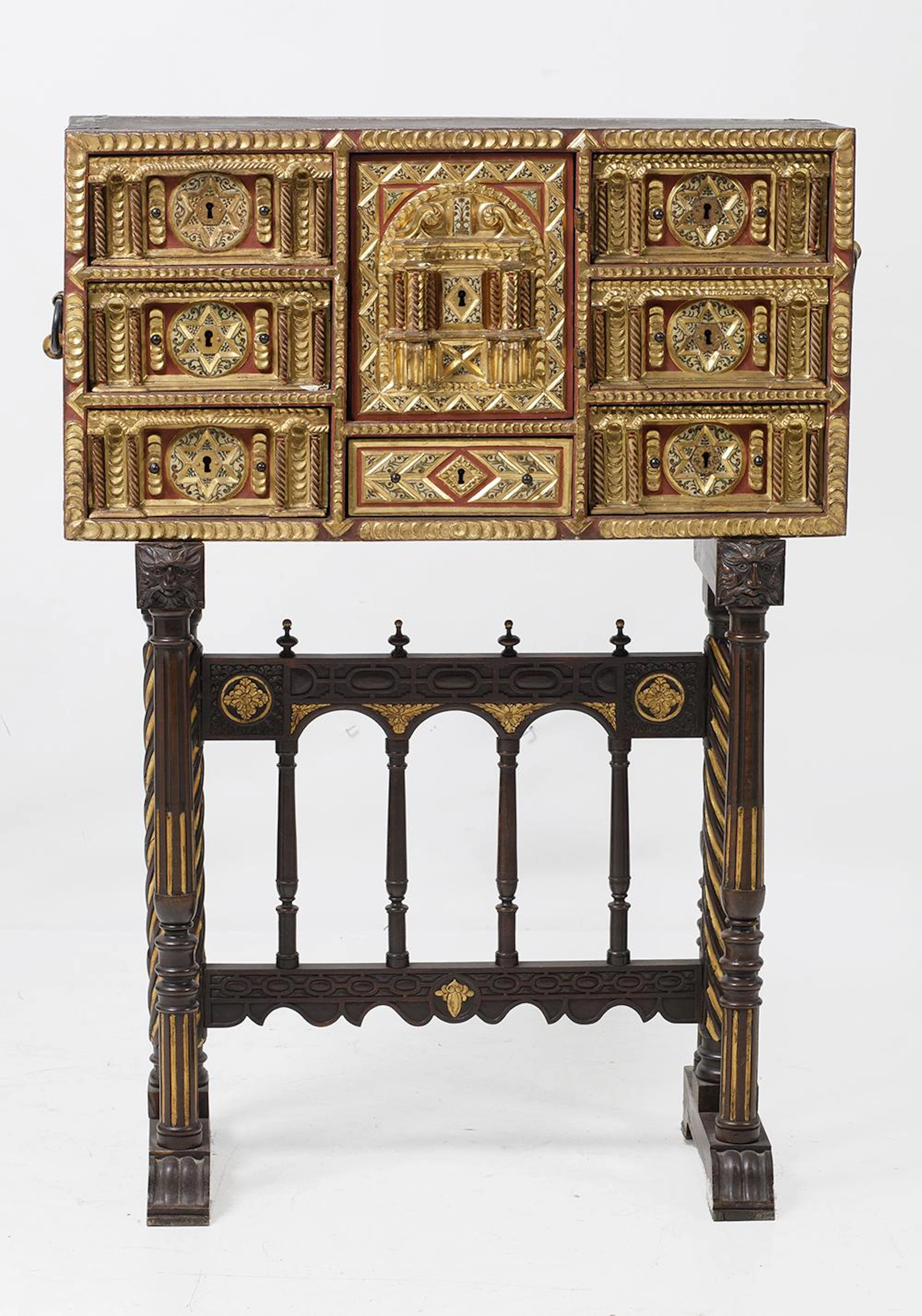 Salamanca Bargueño with uncovered front