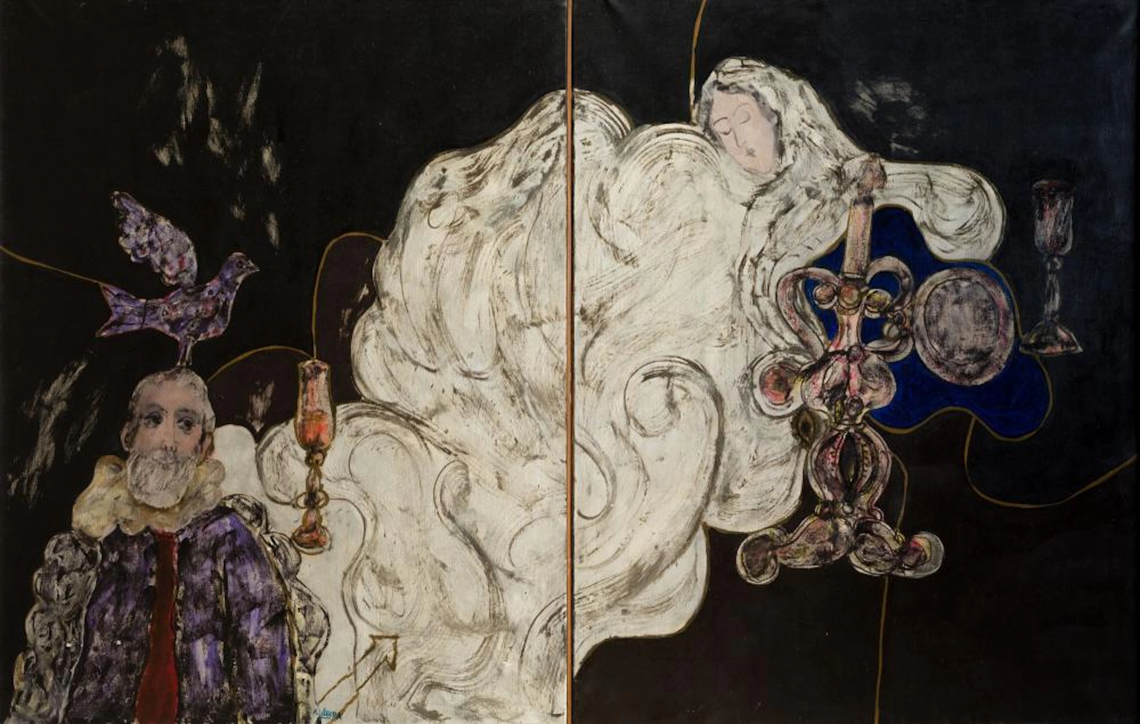 AGUSTÍN ÚBEDA. Herencia, Ciudad Rea (1925) / (2007). "The dreams of Don Juan".