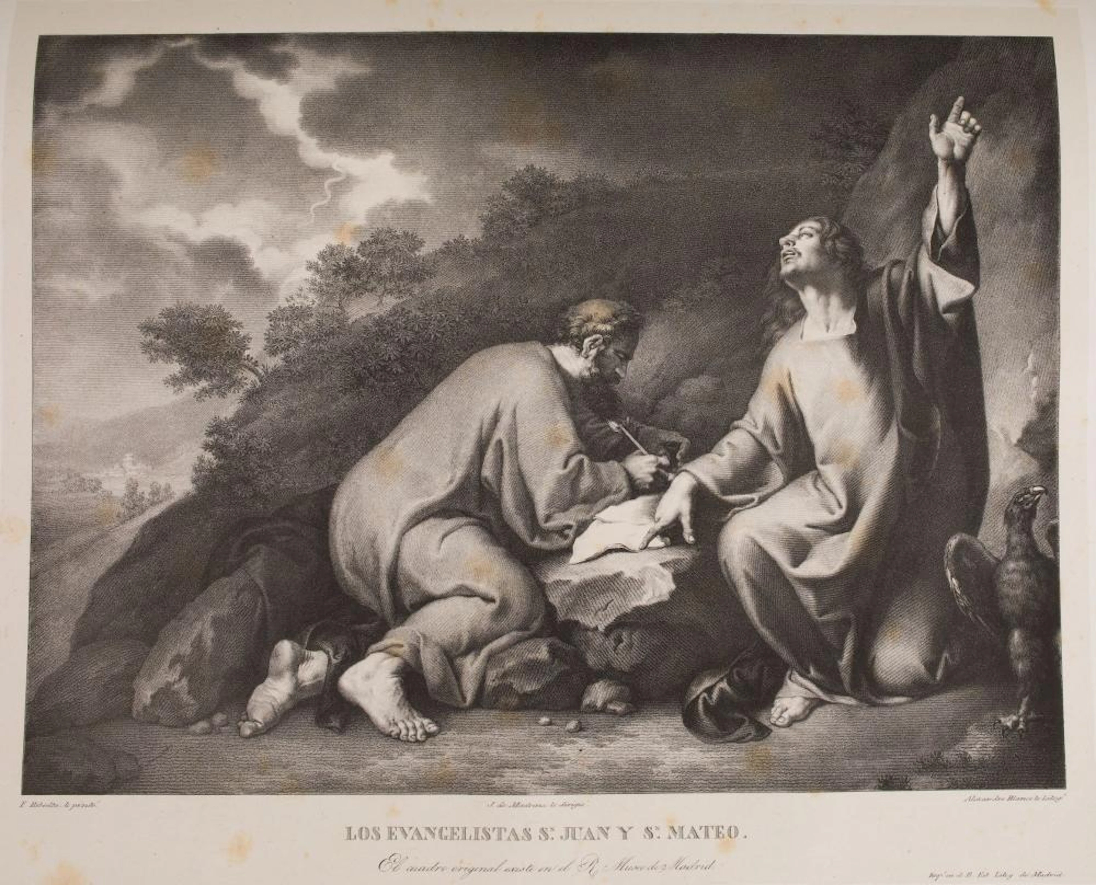 Lithographic collection of pictures