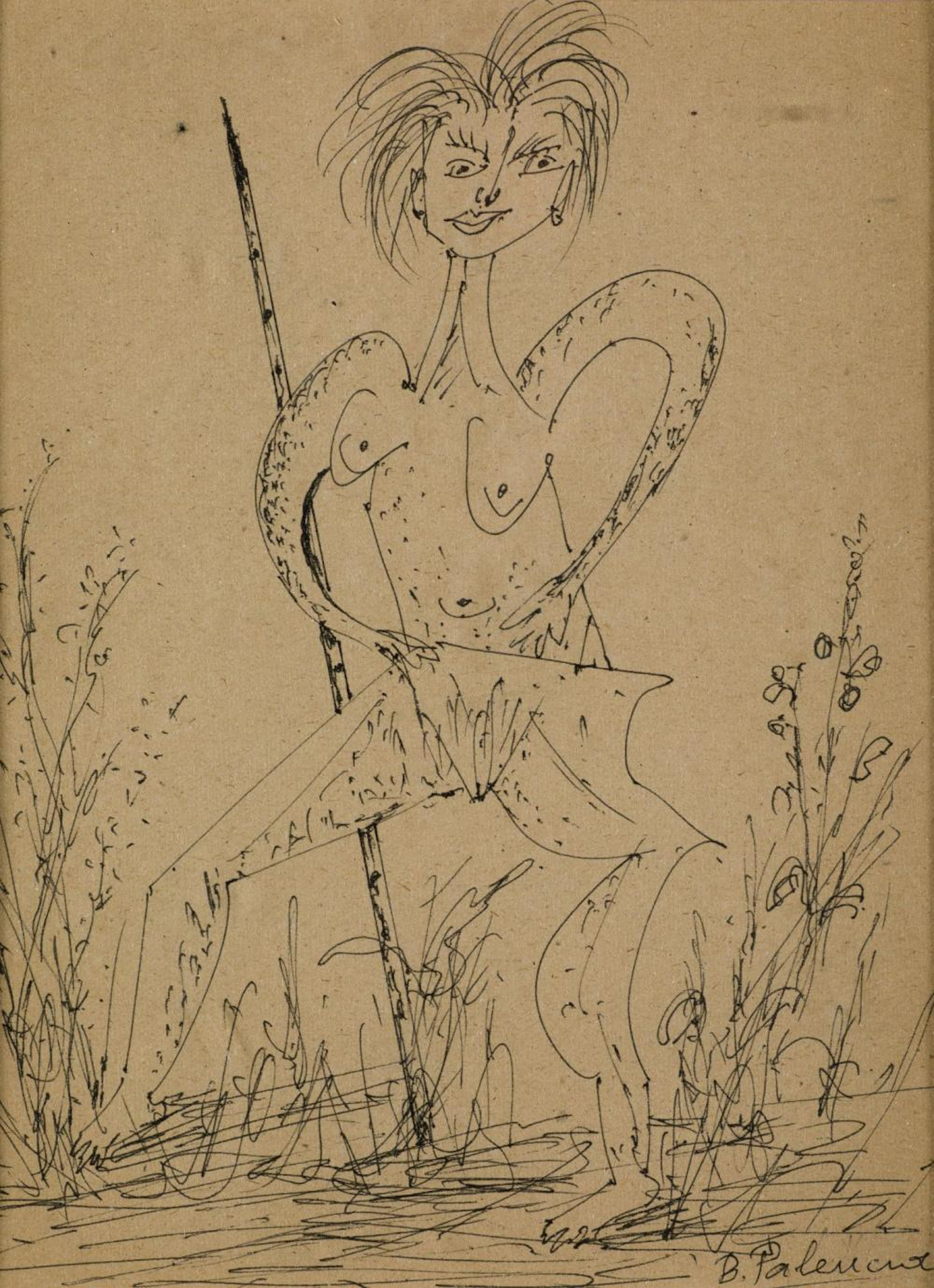 BENJAMÍN PALENCIA. Barrax (Albacete) (1894) / Madrid (1980). "Figura".