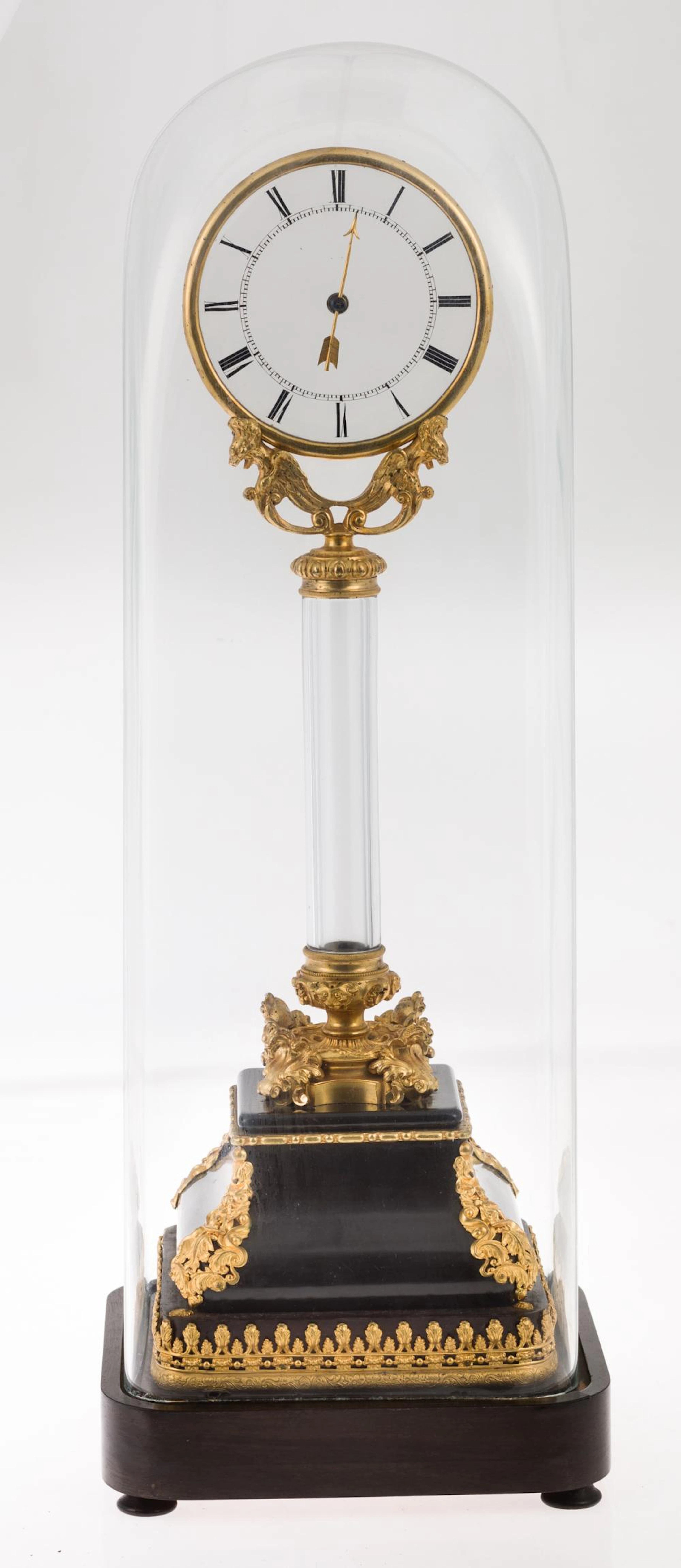 Mystery clock designed by Jean Eugène Robert-Houdin