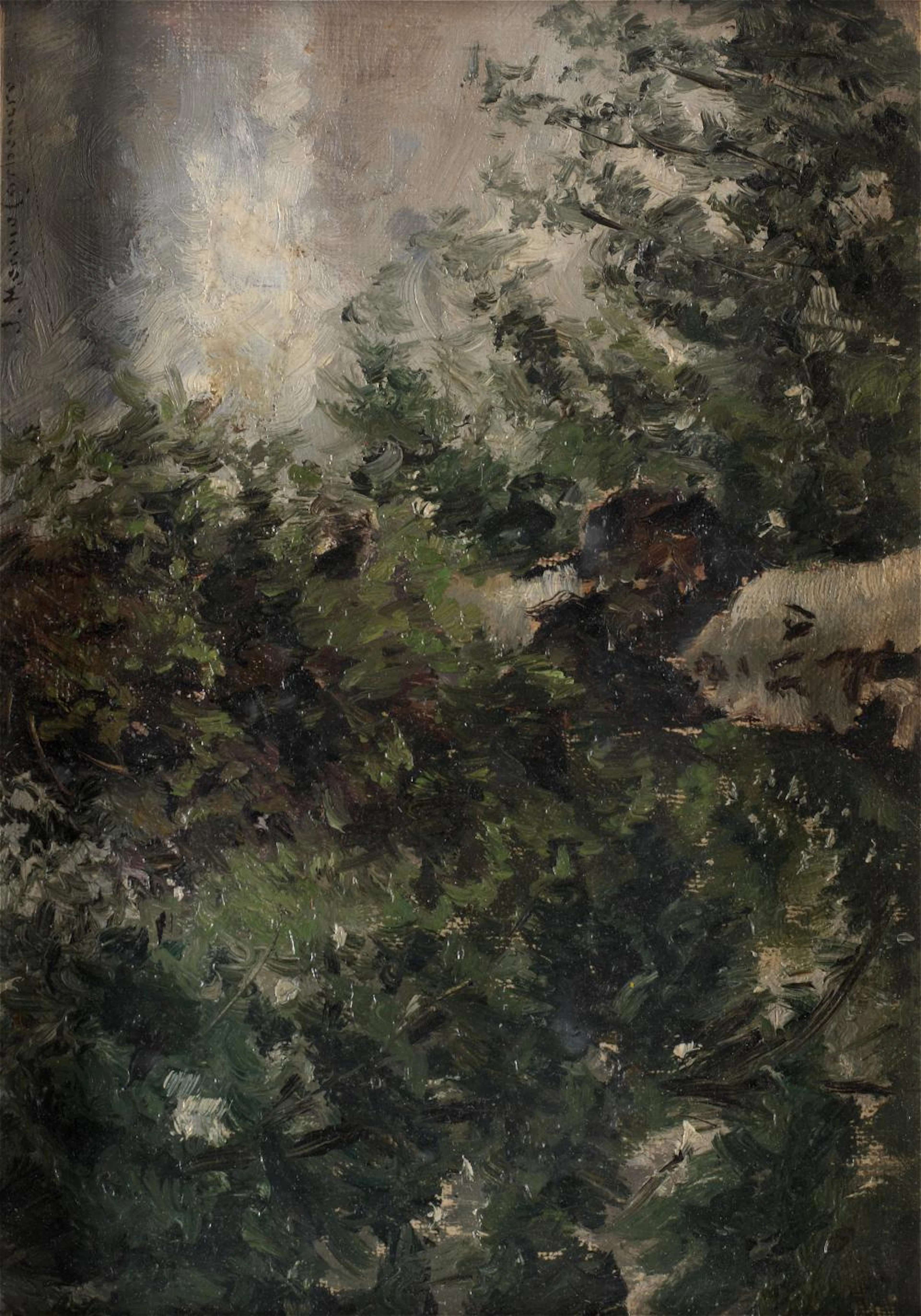 JOSÉ MORENO CARBONERO. Málaga (1858) / Madrid (1942). "Sketch of nature".