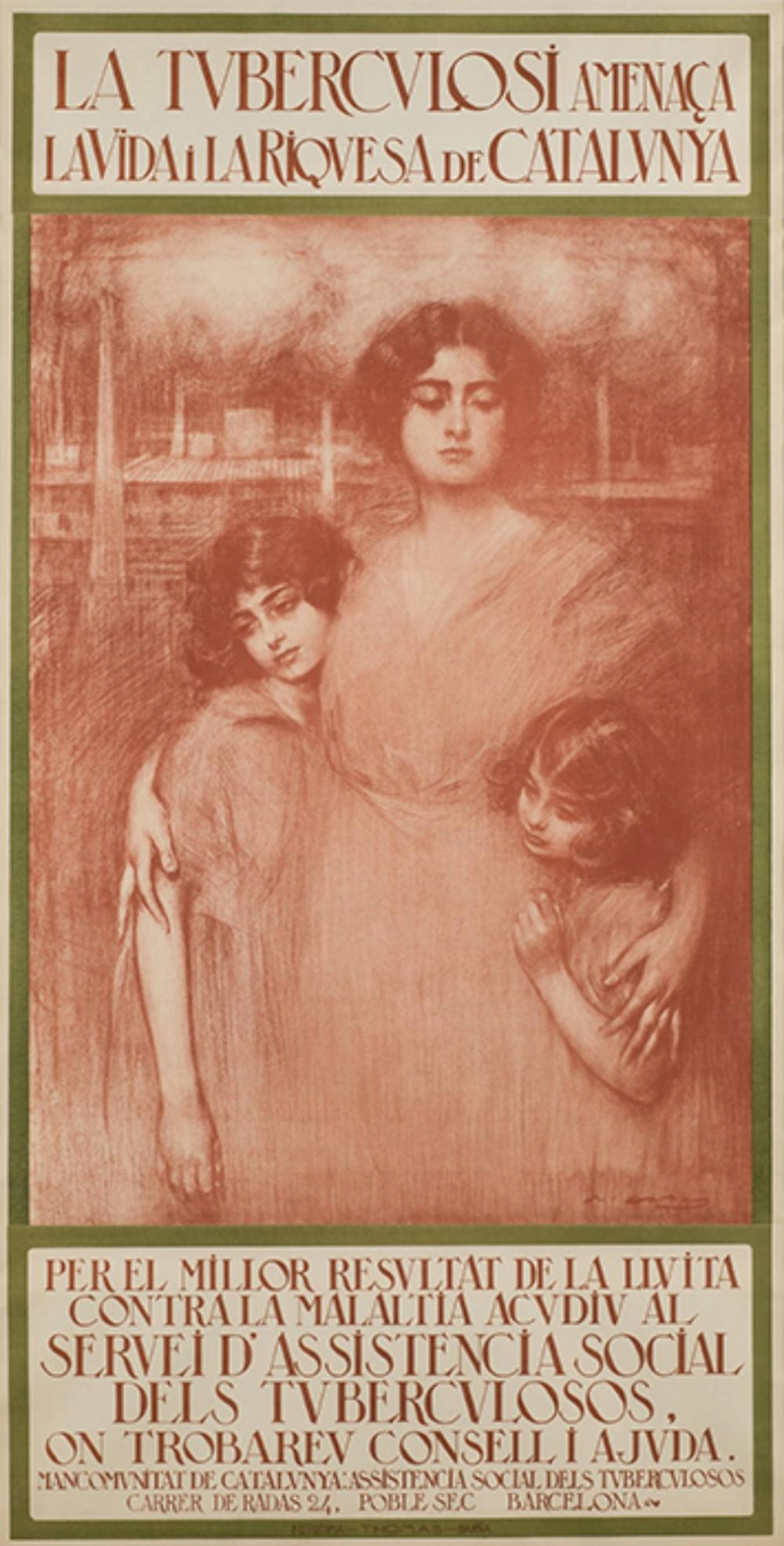 RAMÓN CASAS Y CARBO Barcelona (1866 / 1932) "La...
