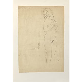 Amadeo Modigliani: "Nudo di Jeanne Hébuterne" 2593/3000