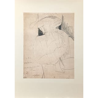 Amadeo Modigliani: "Les pampas Pampadour" 2593/3000