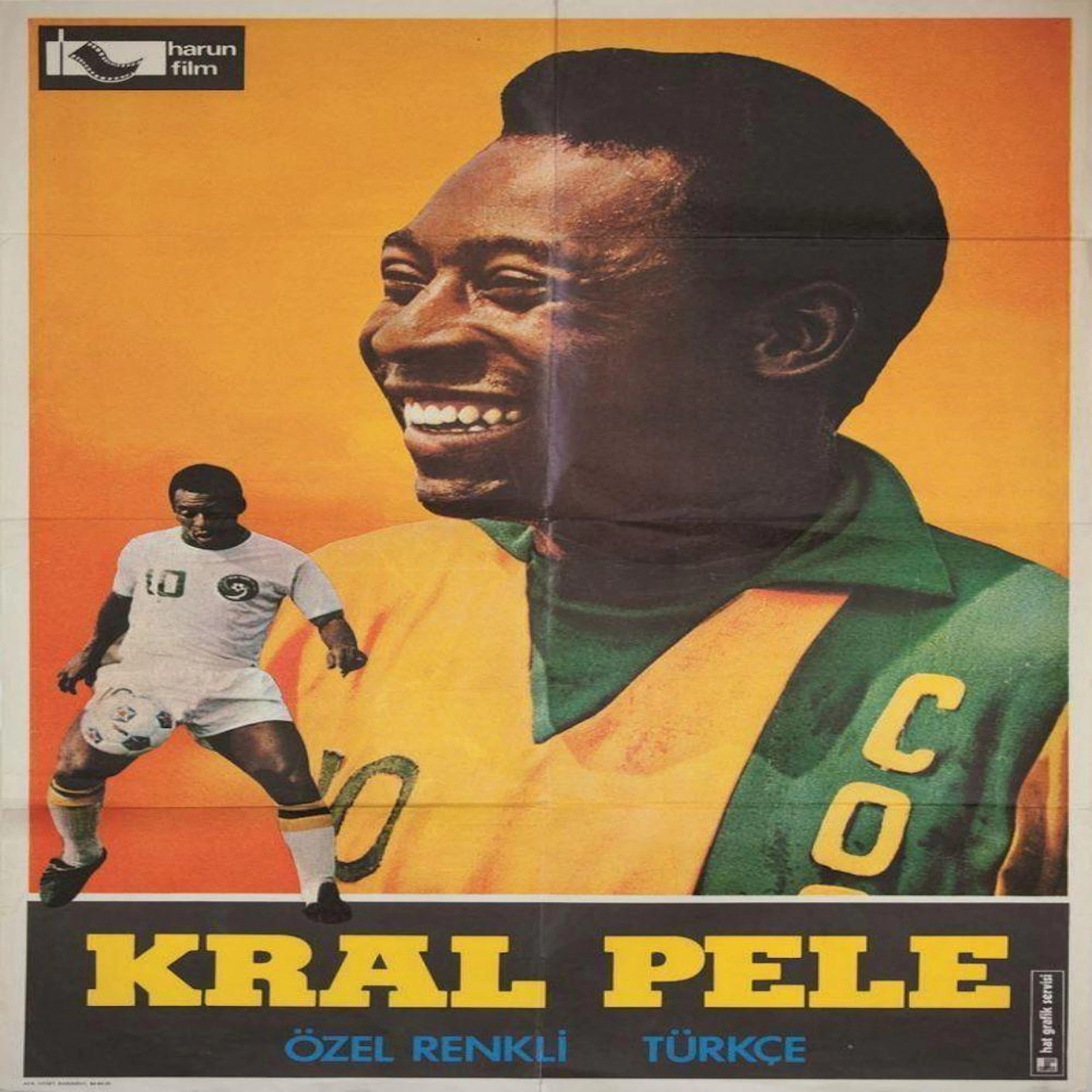 Poster KRAL PELE (EL REY PELE). HAT GRAFIK SERVISI