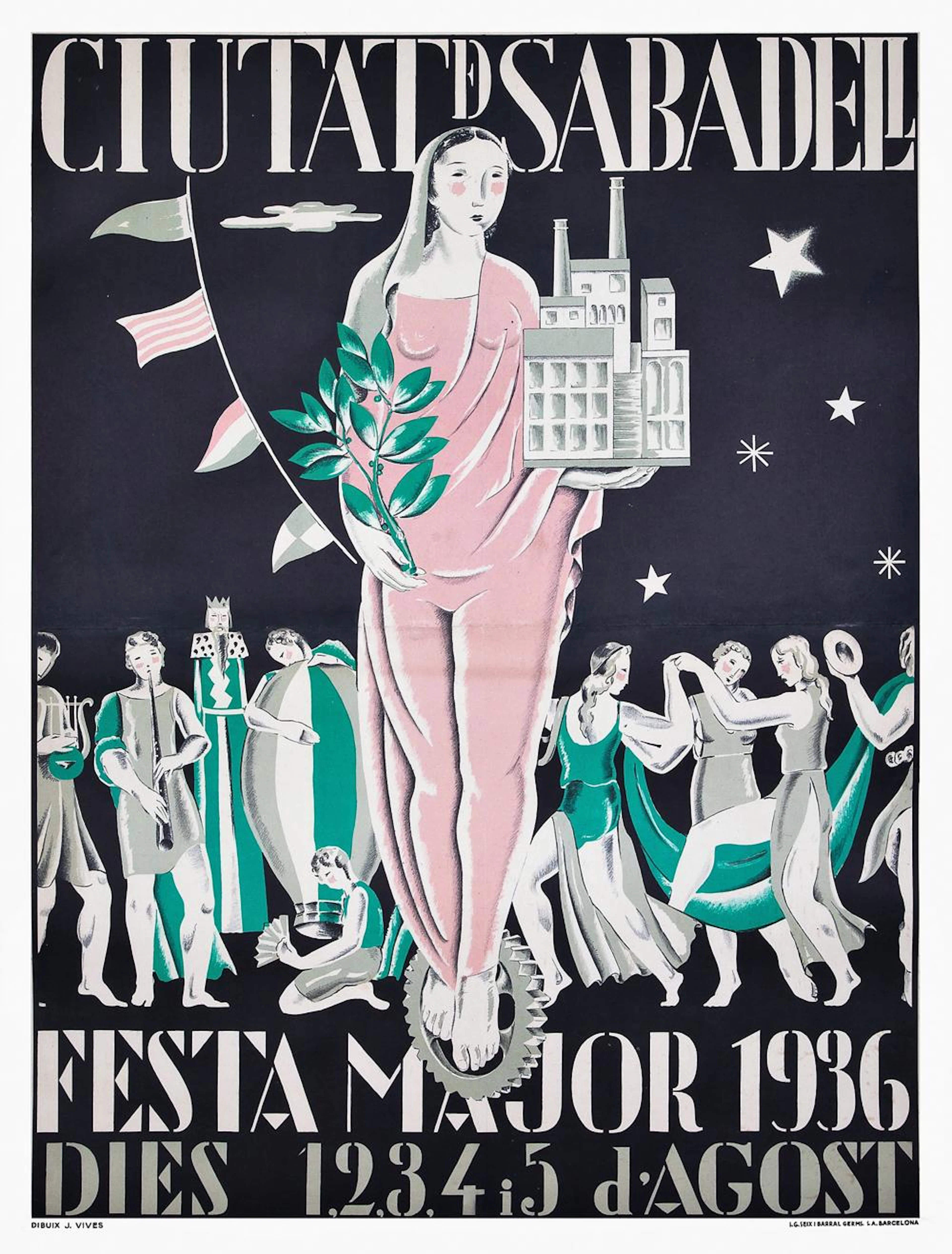 SABADELL FESTA MAJOR 1936. VIVES BRACONS Josep