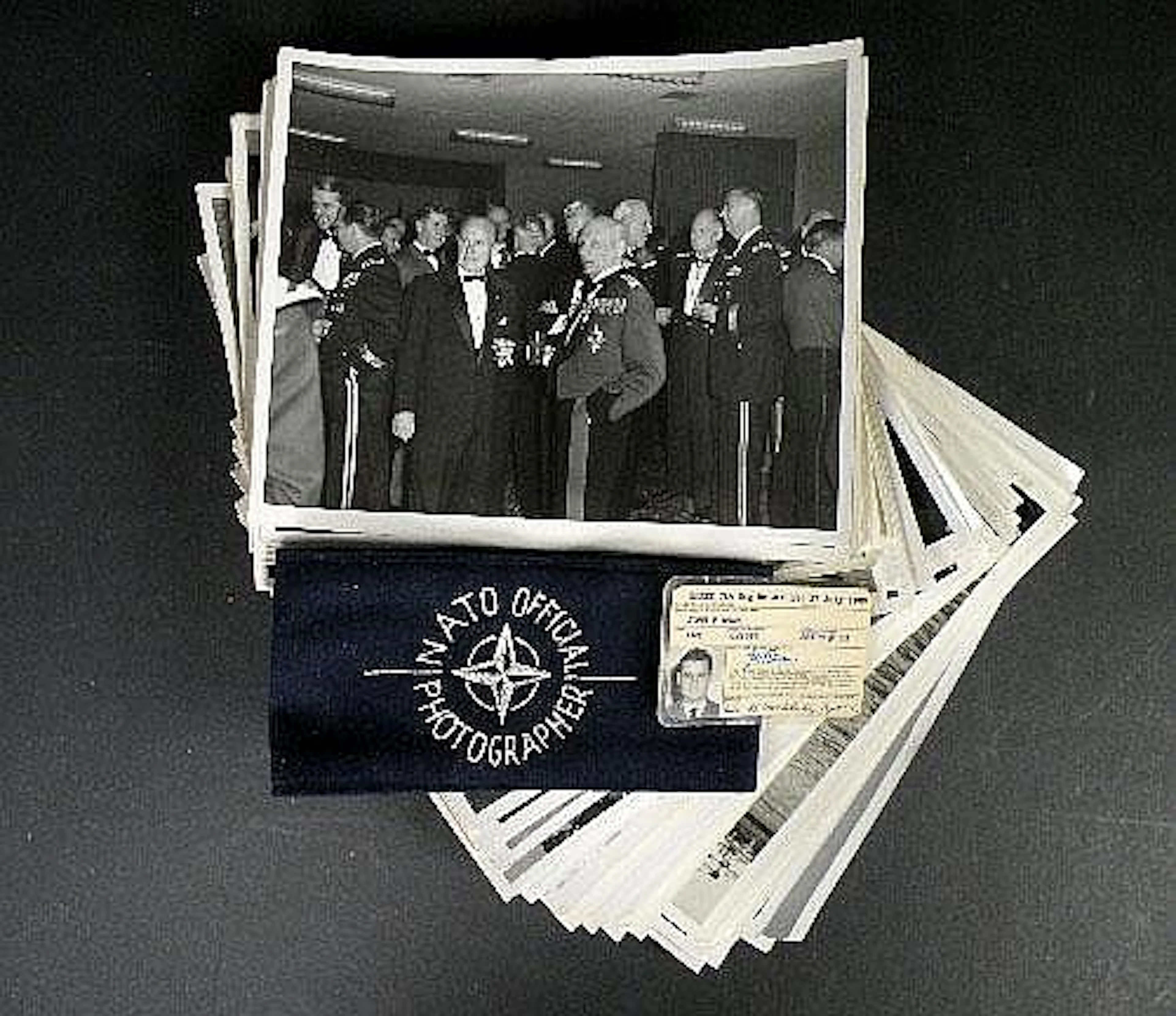 A collection of 1950s NATO monochrome photographs,