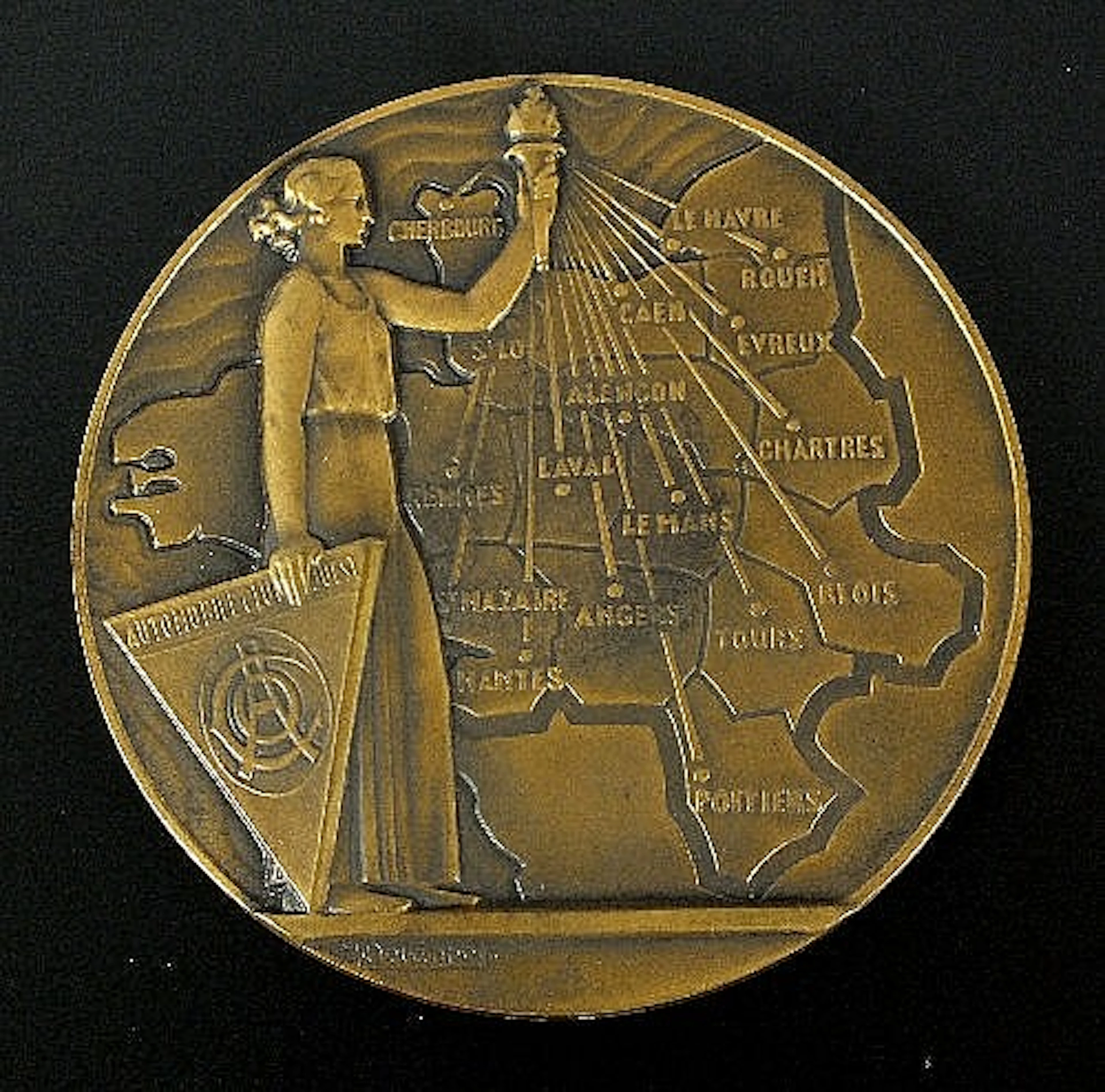 Le Mans 24 hour race 1934 Bronze medal,