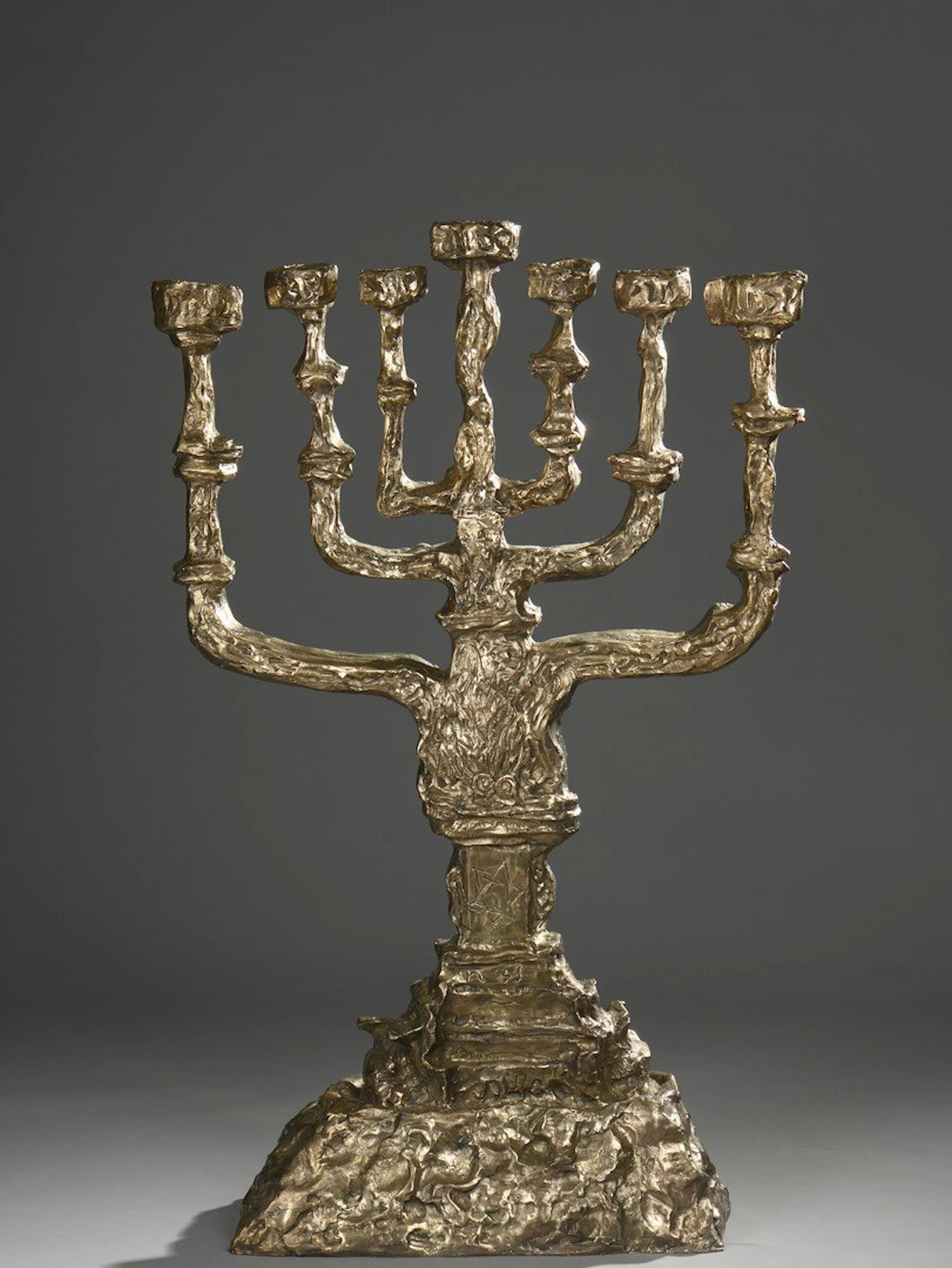 Salvador DALI (1904-1989) La Menorah Épreuve originale