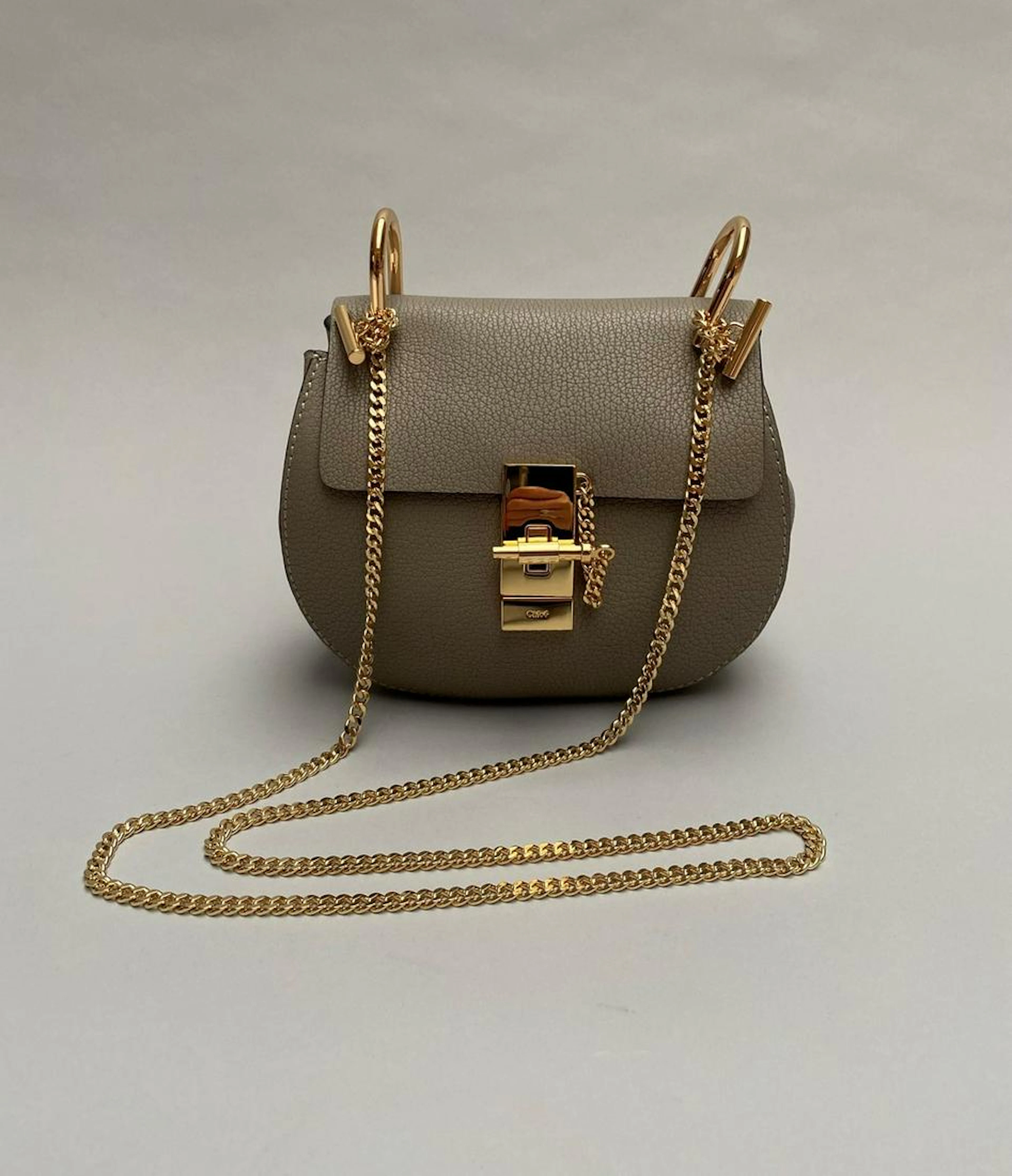 CHLOÉ SAC "MINI DREW" à bandoulière en